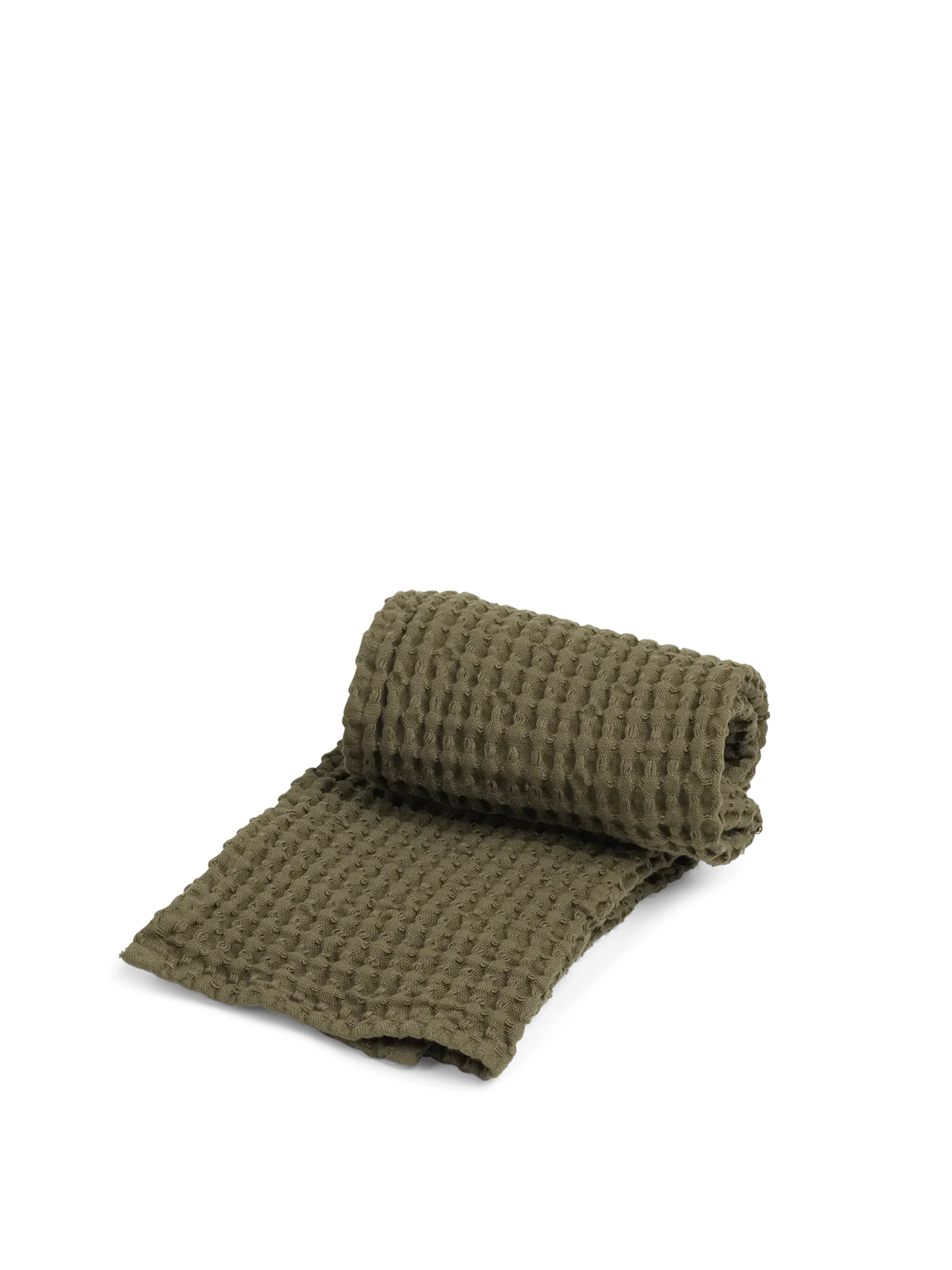 Organic Hand Towel - Olive, Cotton