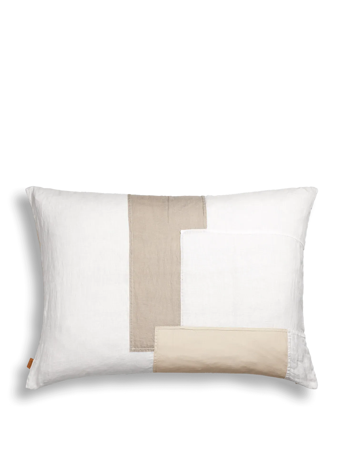 Part Large Cushion - Off-white, Linen