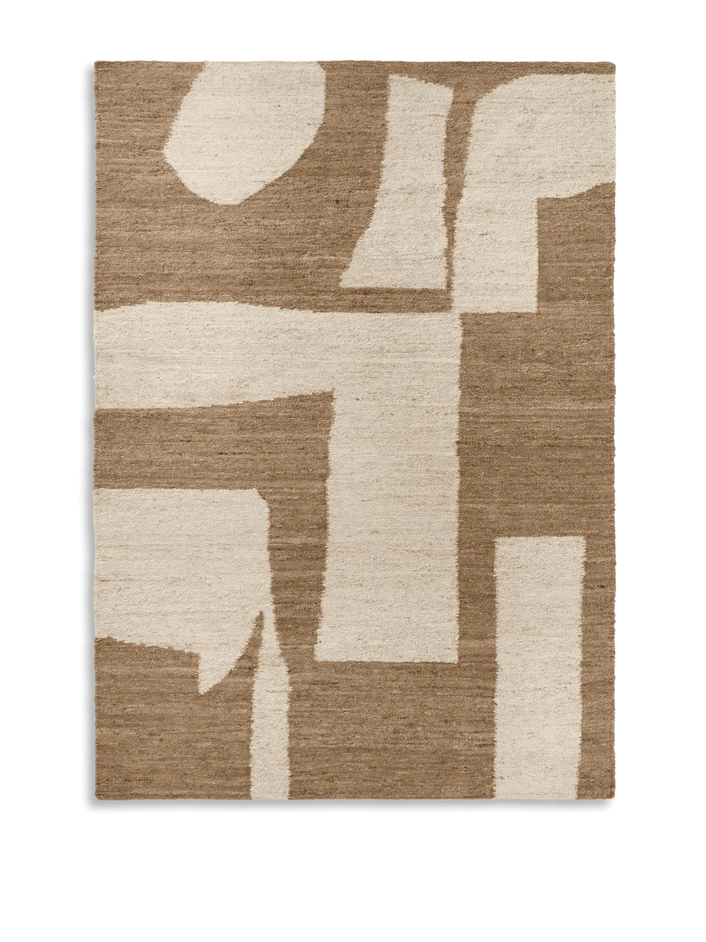 Piece Rug - Off-White, Wool