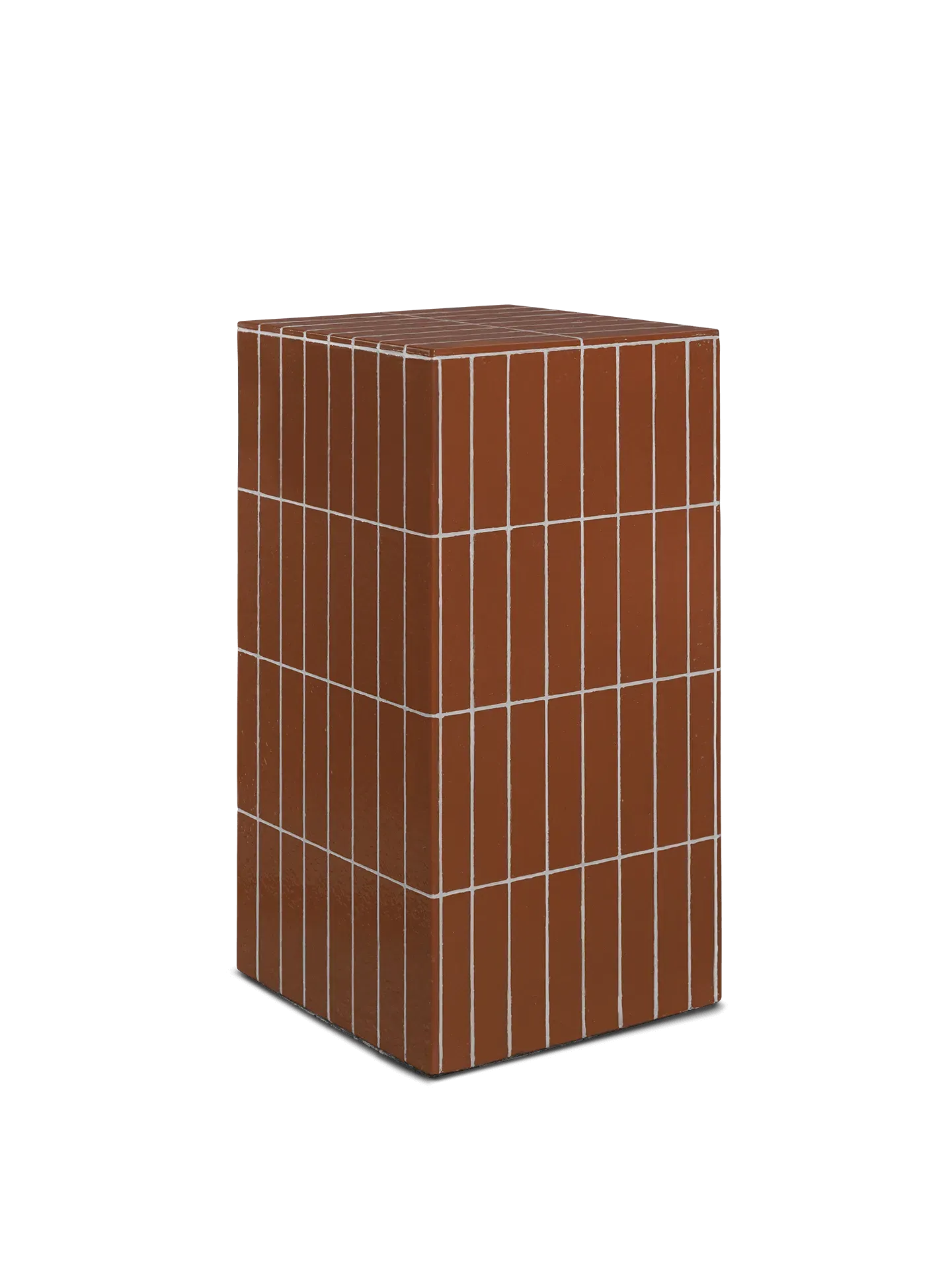 Pillar Pedestal - Brown image