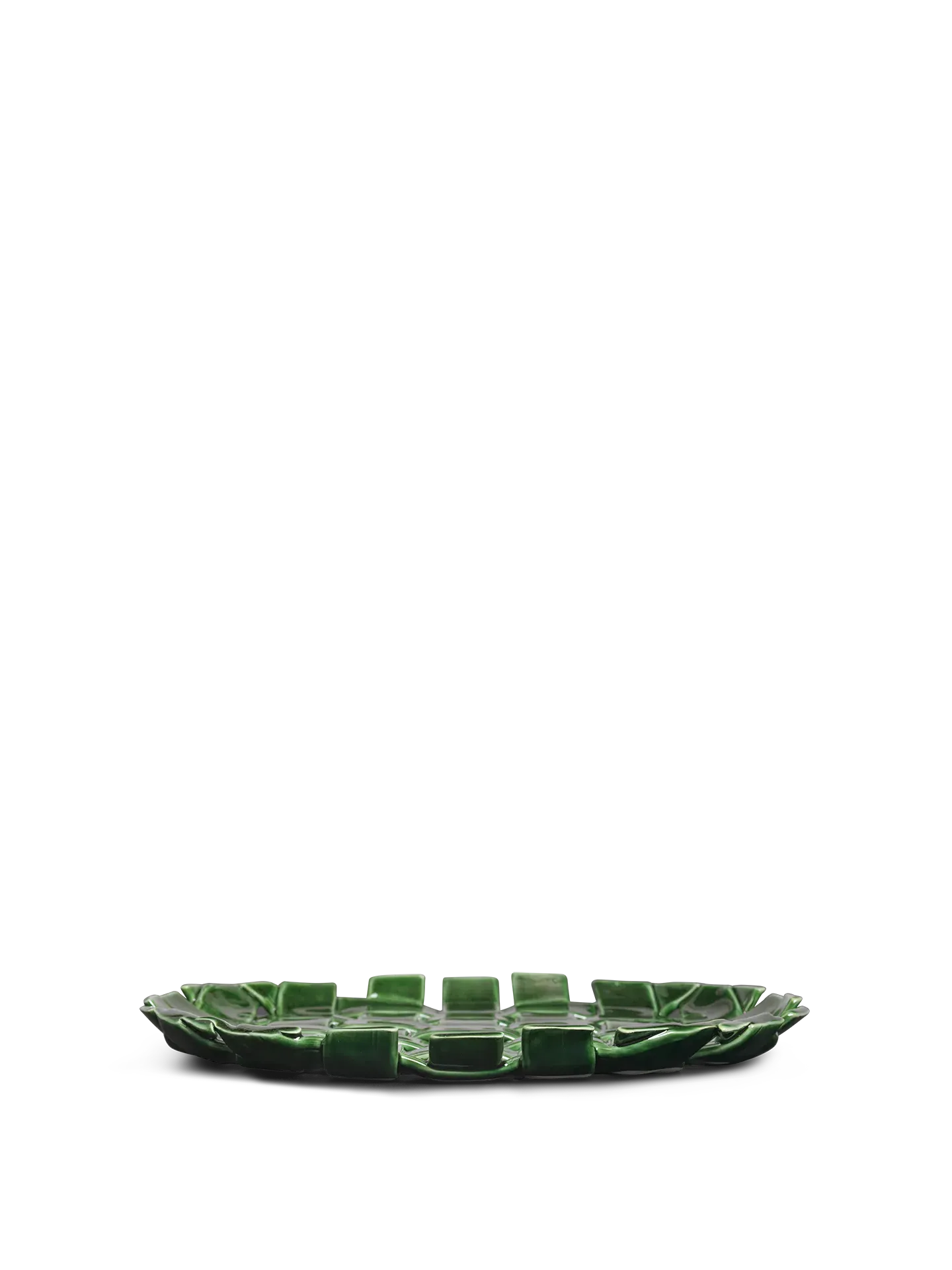 Plait Platter - Emerald Green image