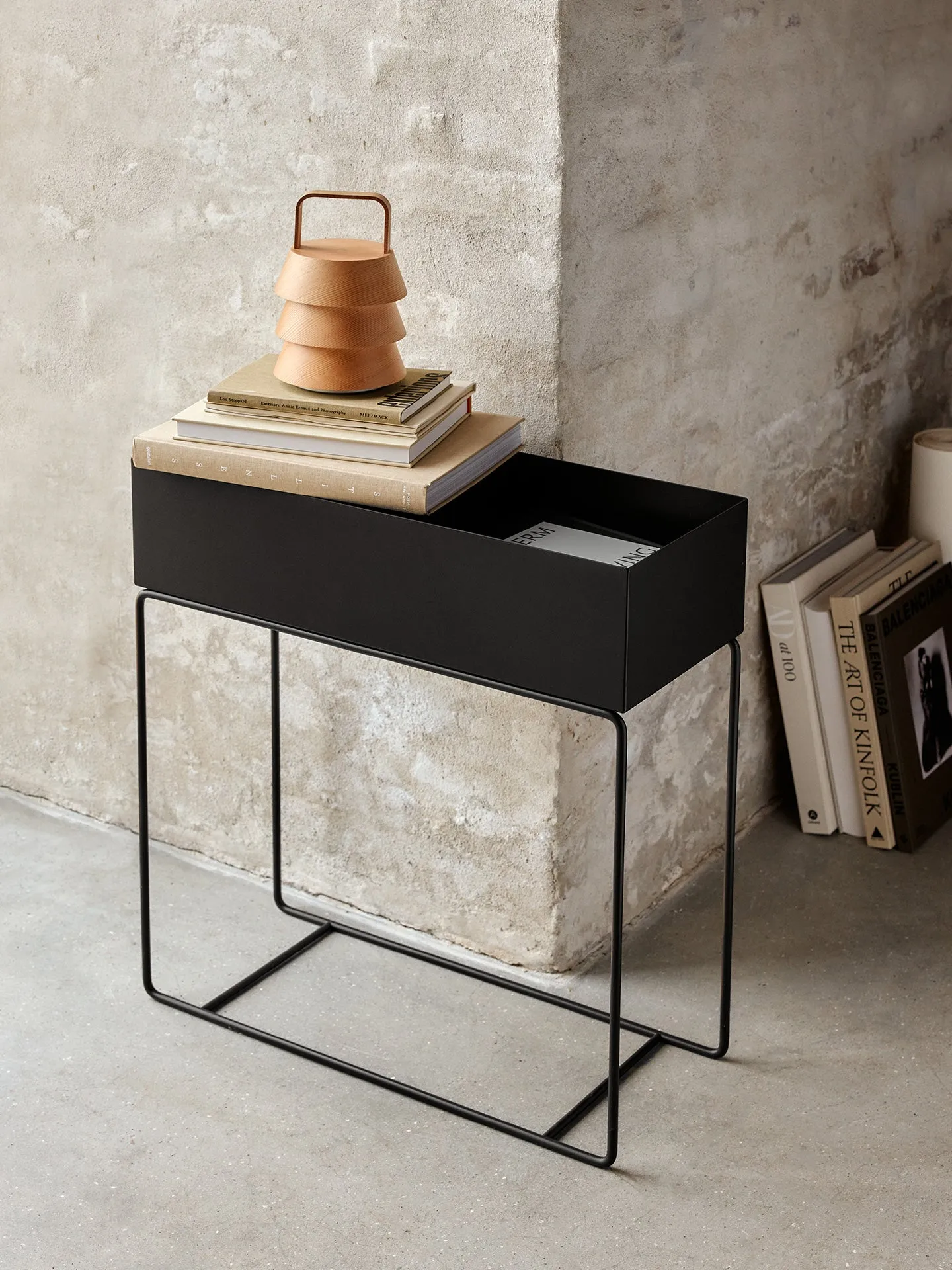 Plant Box Storage Unit - Black