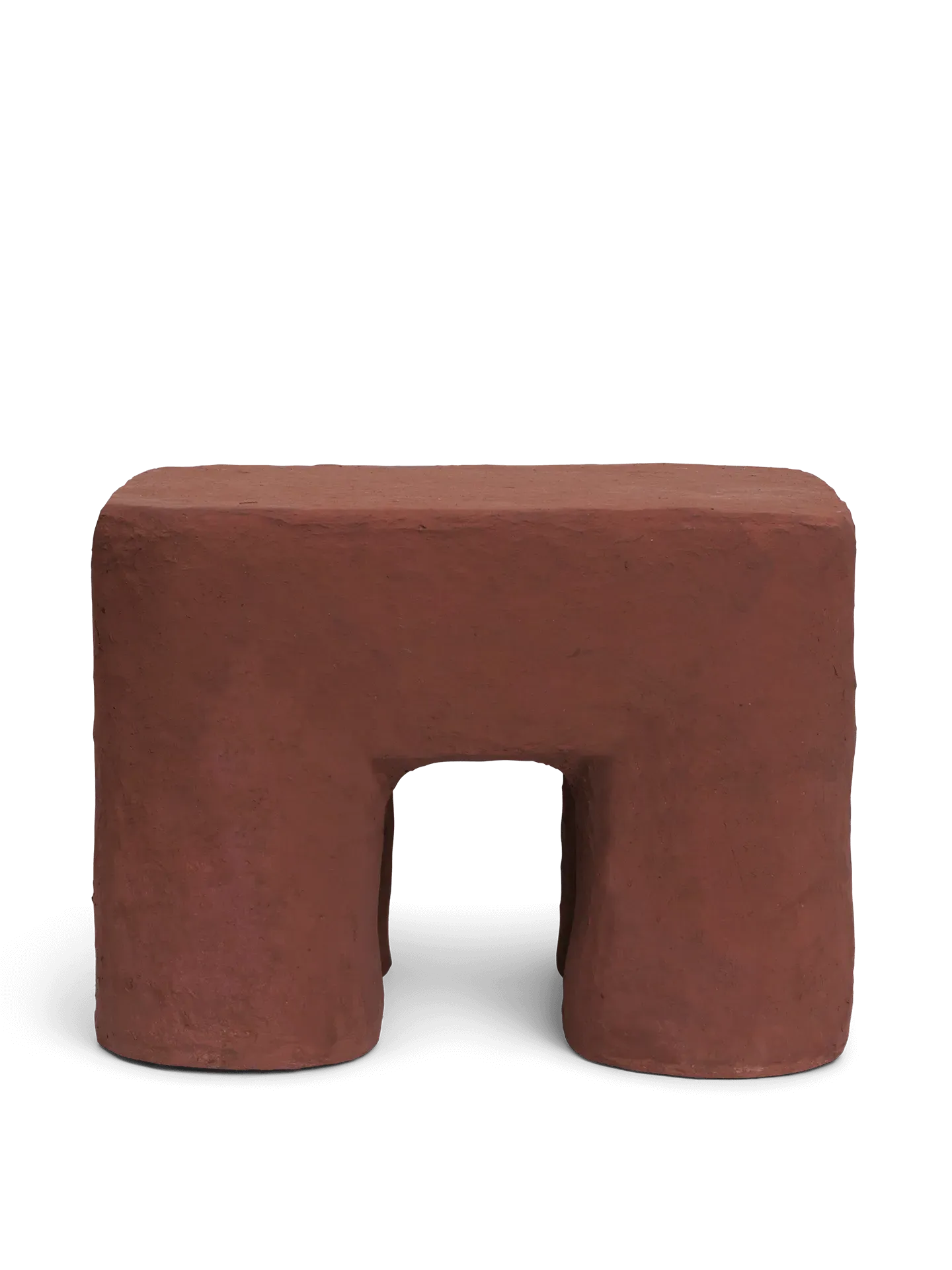 Podo Stool - Red Brown