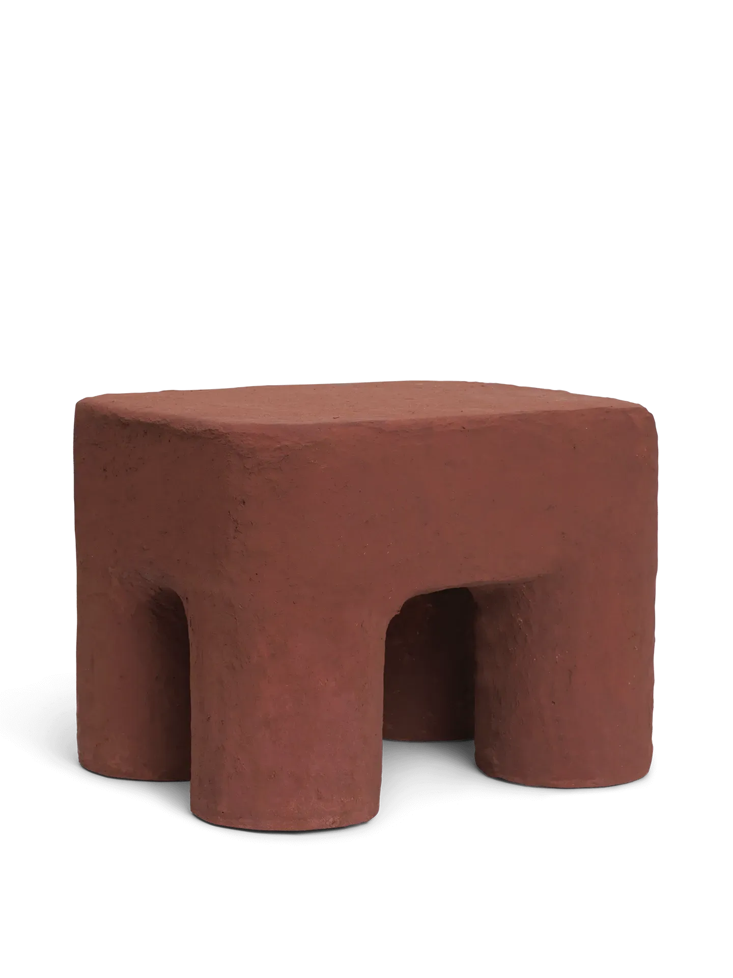 Podo Stool - Red Brown