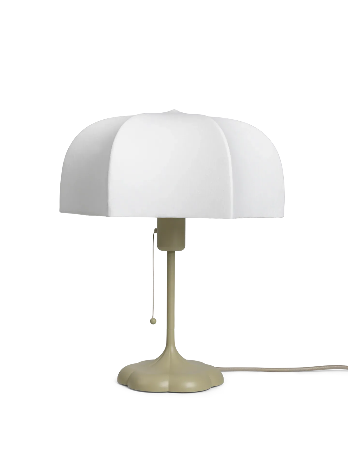 Poem Table Lamp - White, Cashmere image