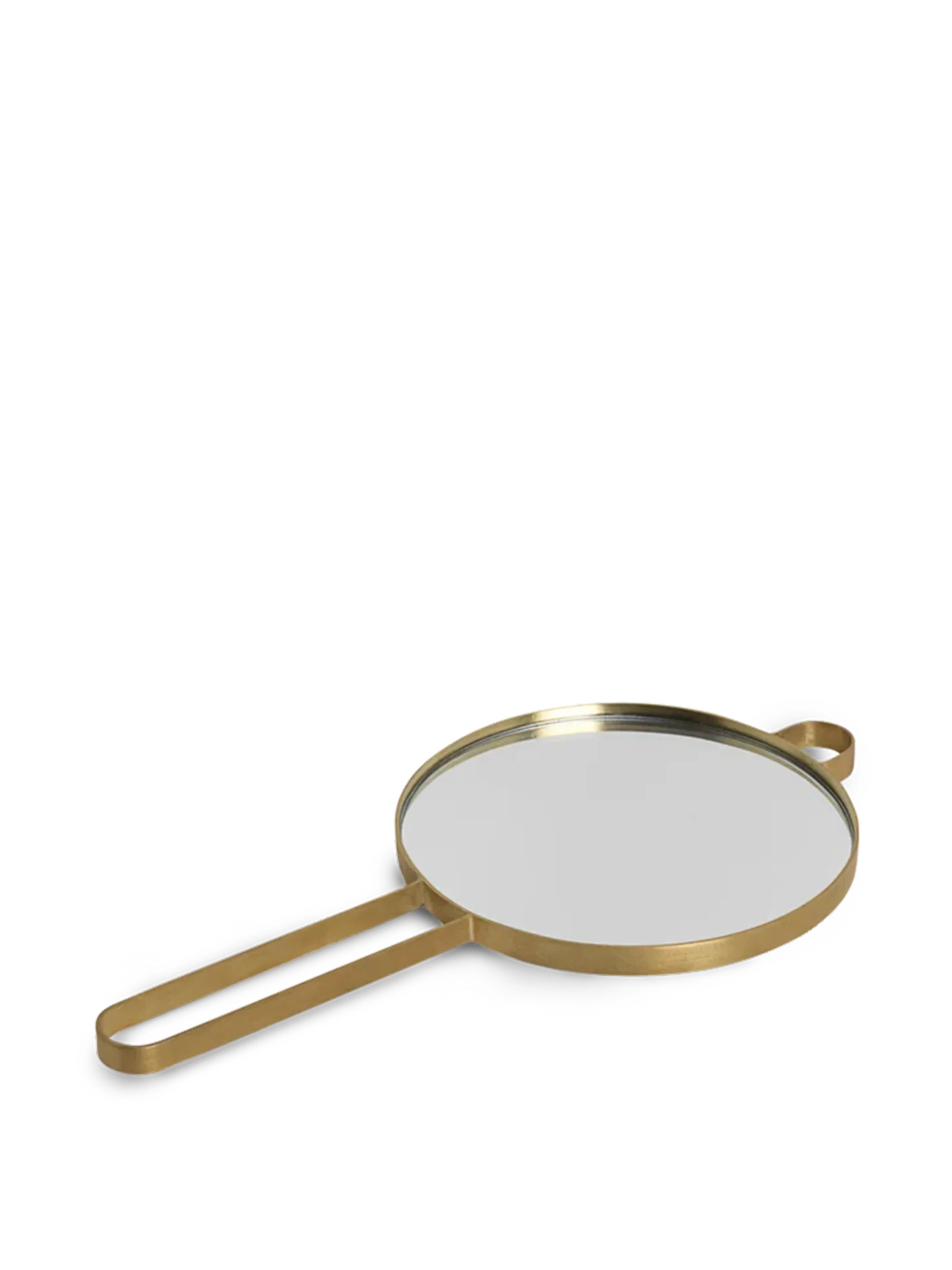 Poise Hand Mirror - Brass image