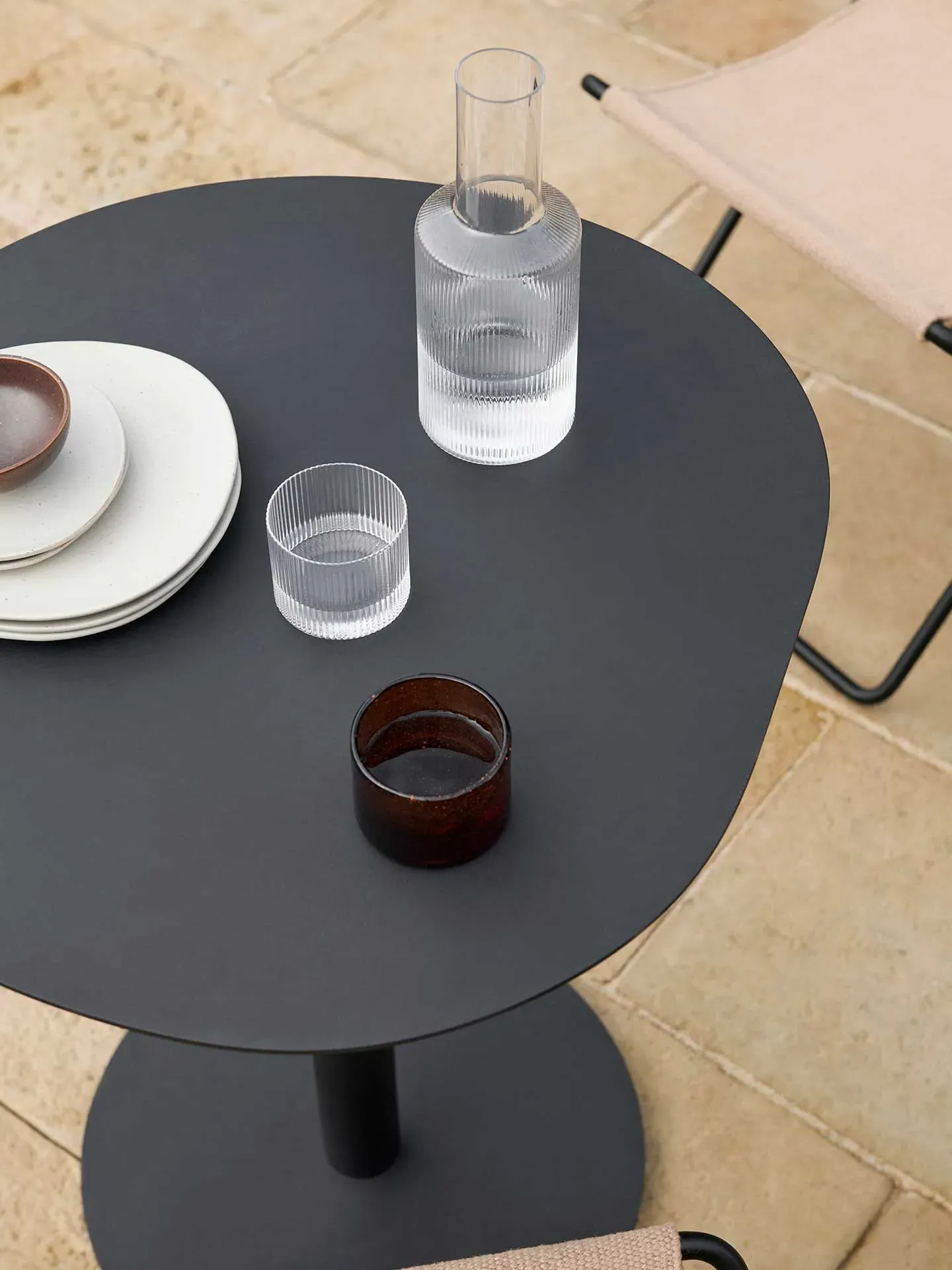 Pond Café Table - Black