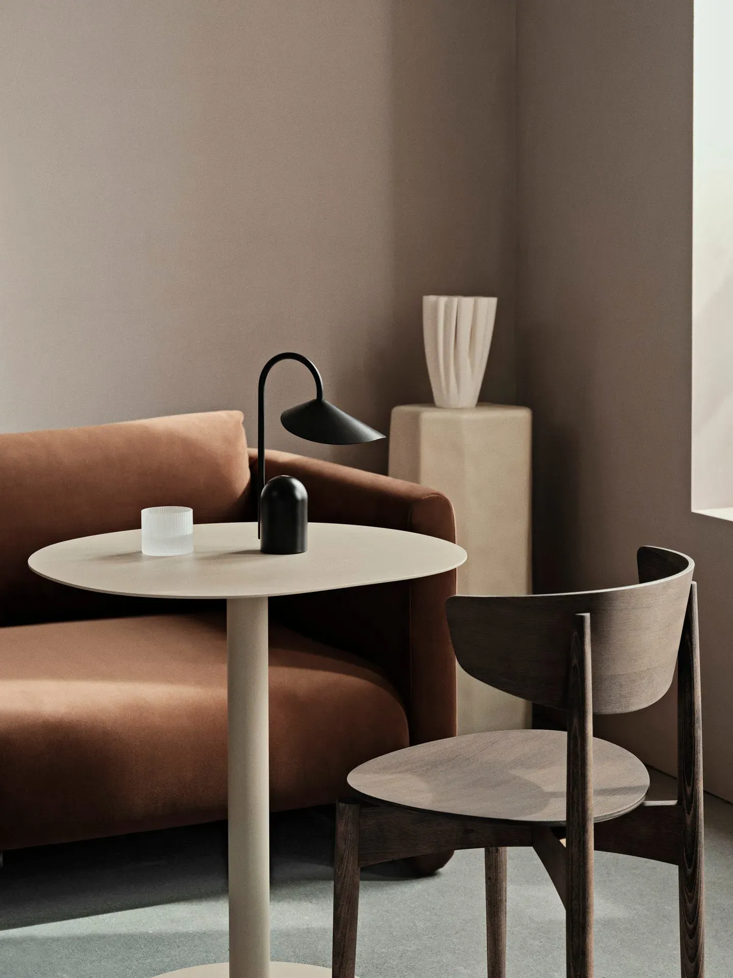 Pond Café Table - Cashmere