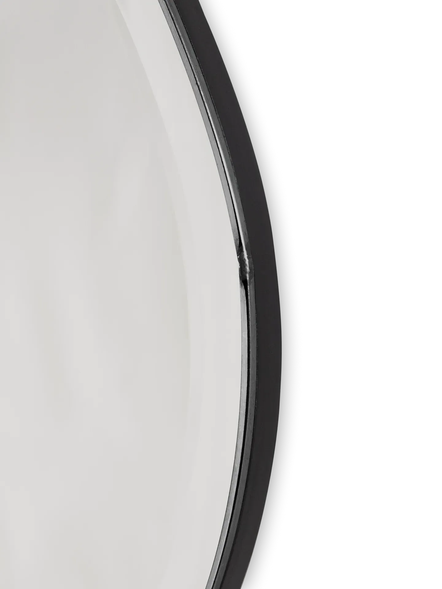 Pond Full Size Mirror - Dark Chrome