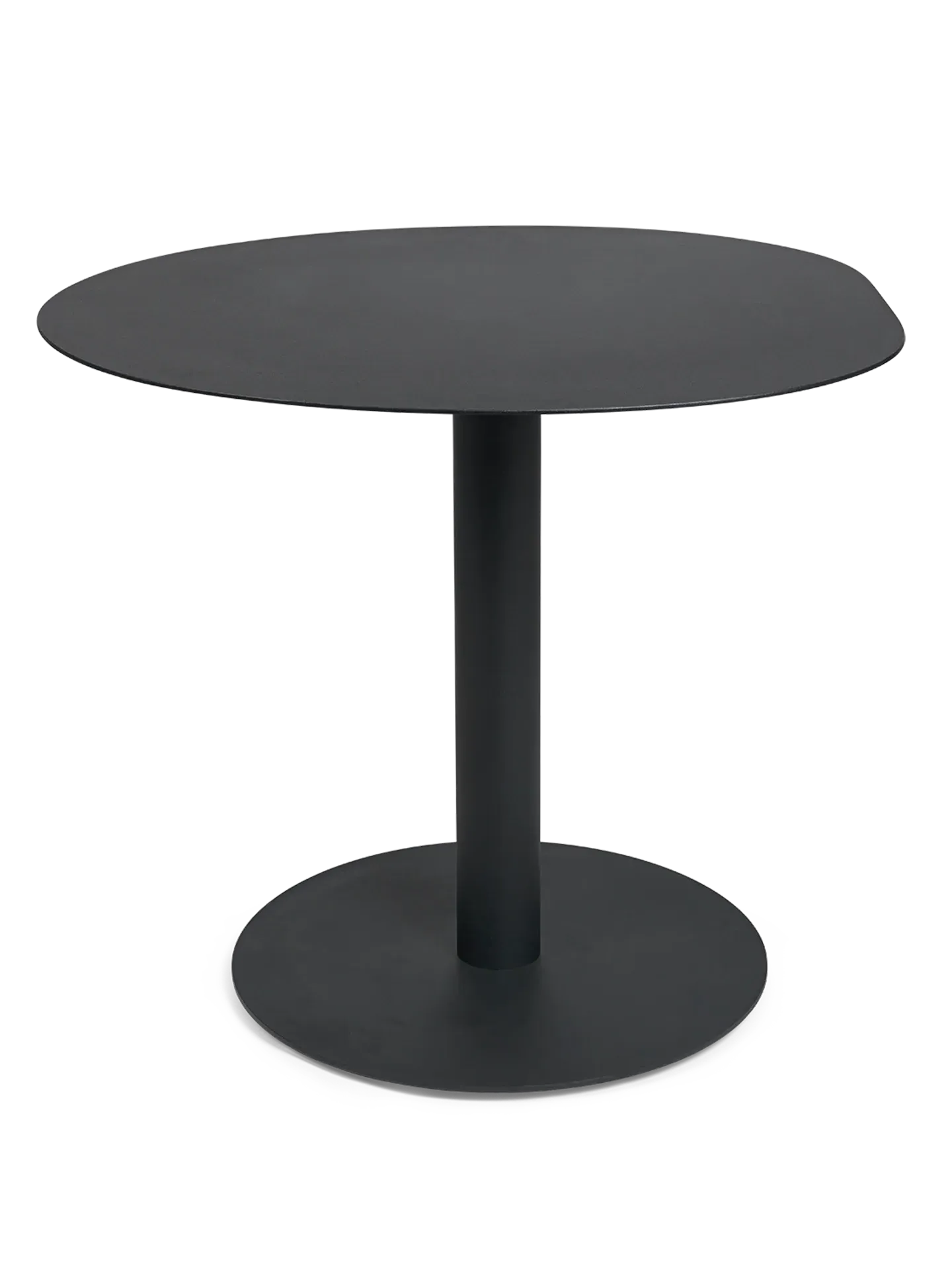 Pond Round Dining Table - Black, Steel image