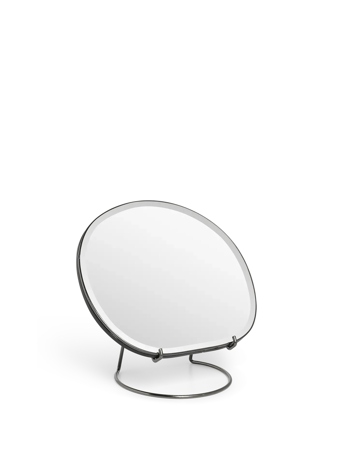 Pond Table Mirror - Dark Chrome