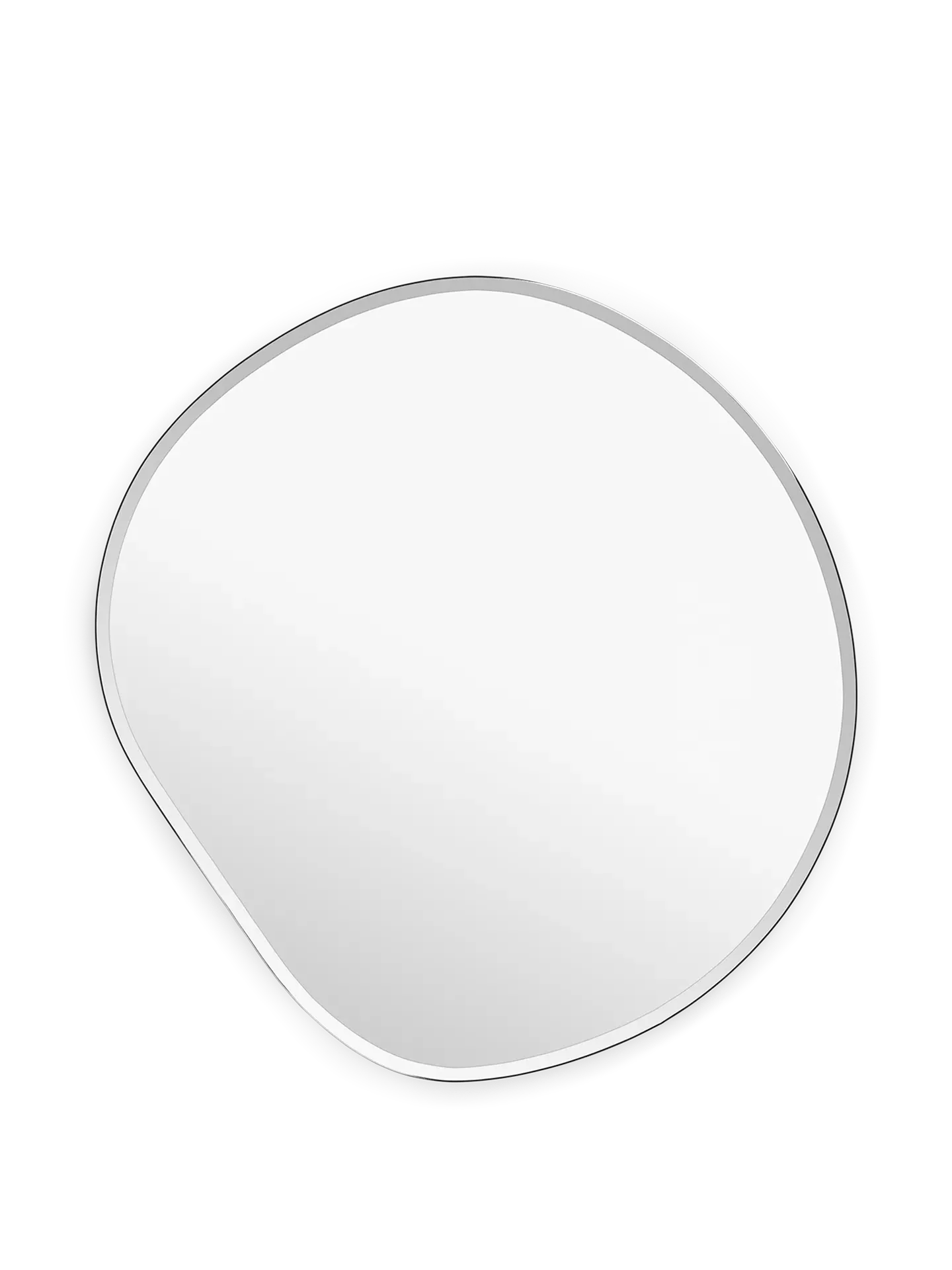 Pond XL Mirror - Dark Chrome