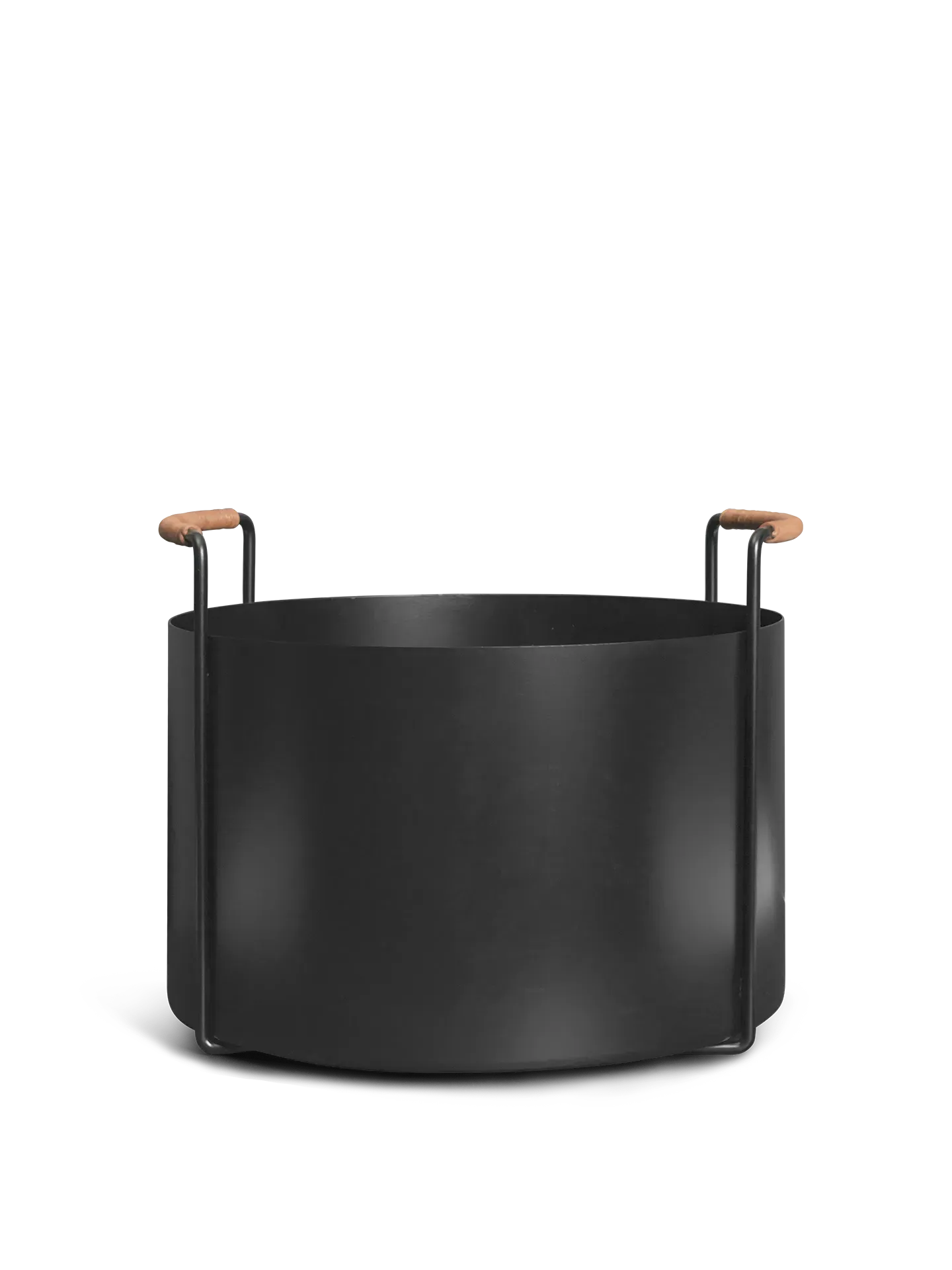 Port Firewood Bucket - Black image