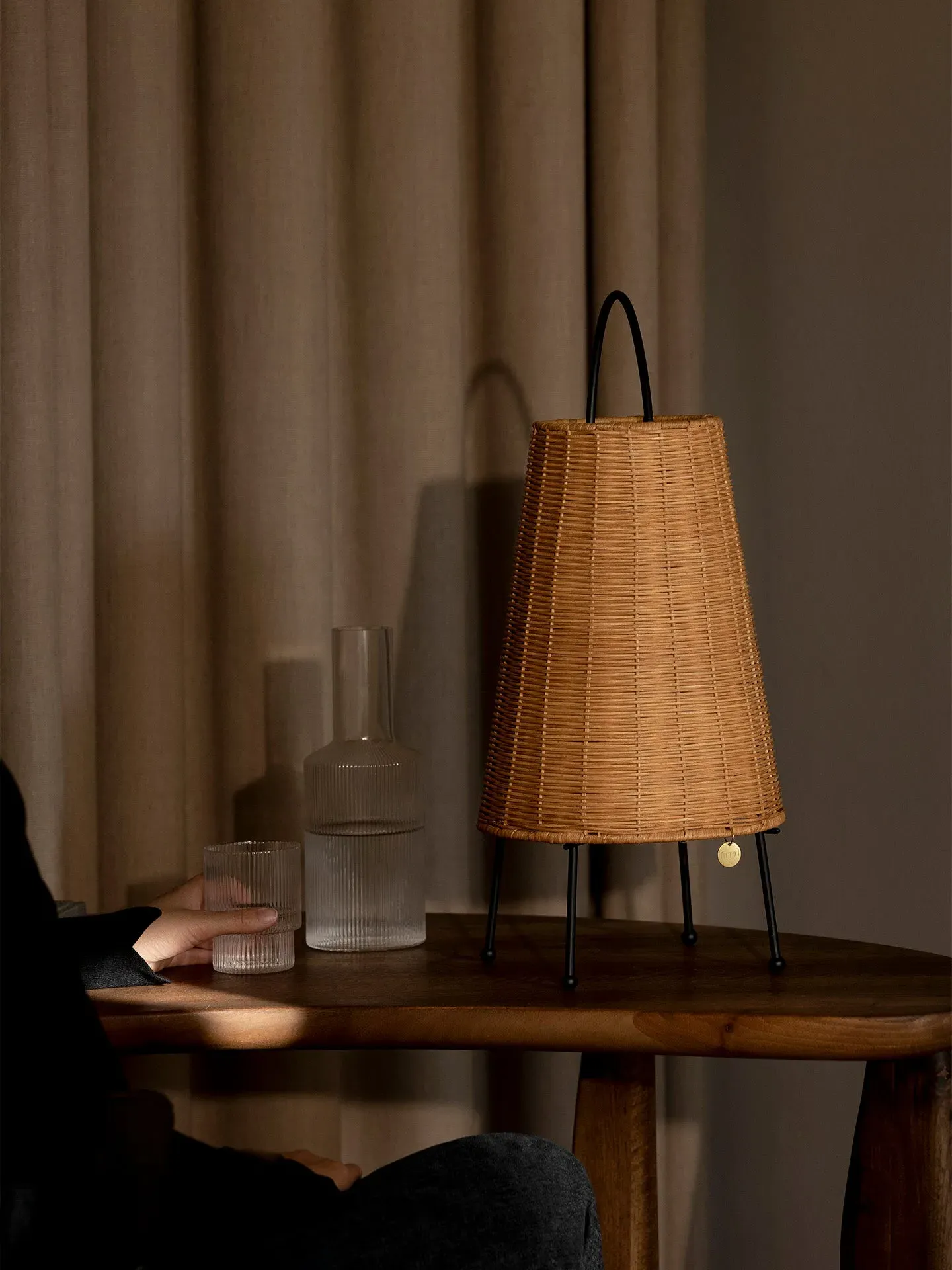 Porti Braided Lamp - Natural