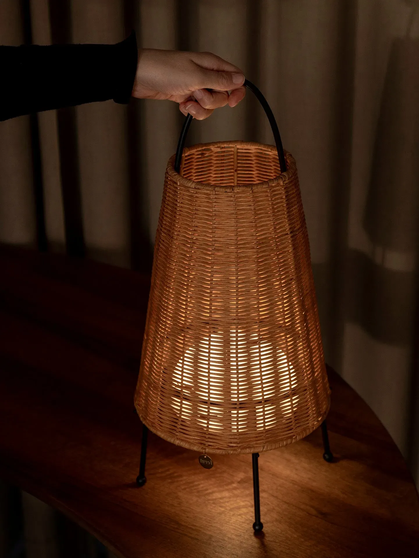 Porti Braided Lamp - Natural