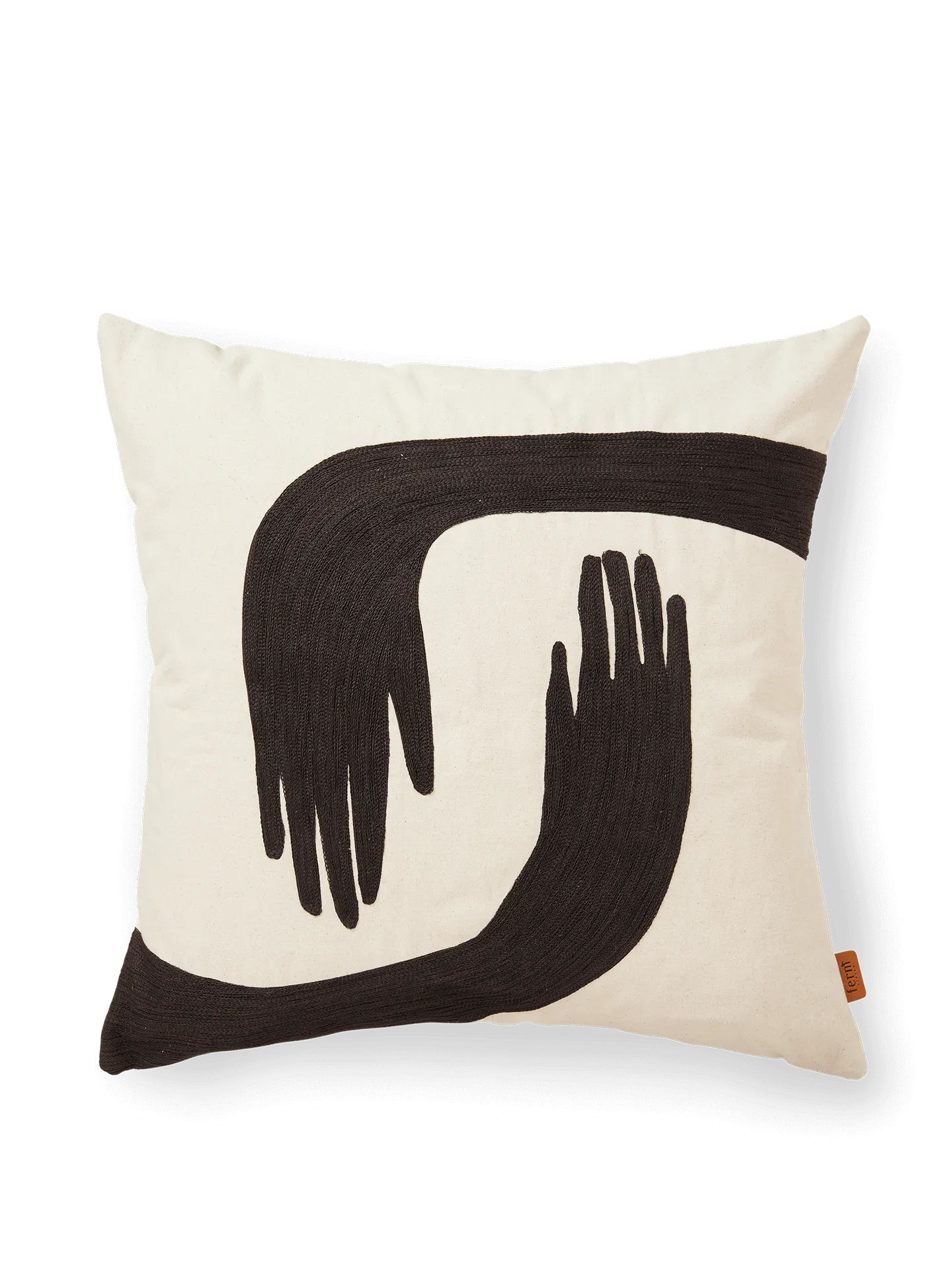 Pose Cushion Cover - Coffee image