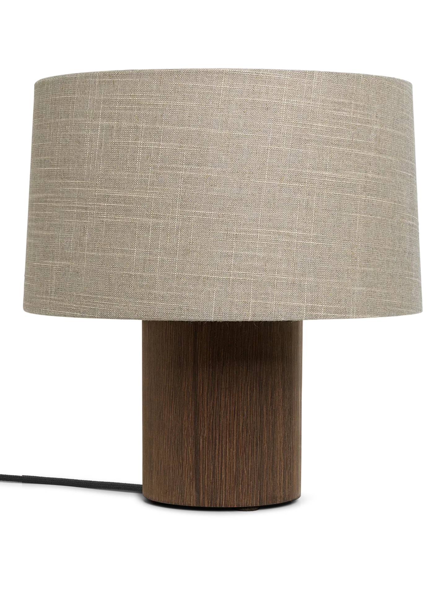 Post Table Lamp Base - Oak