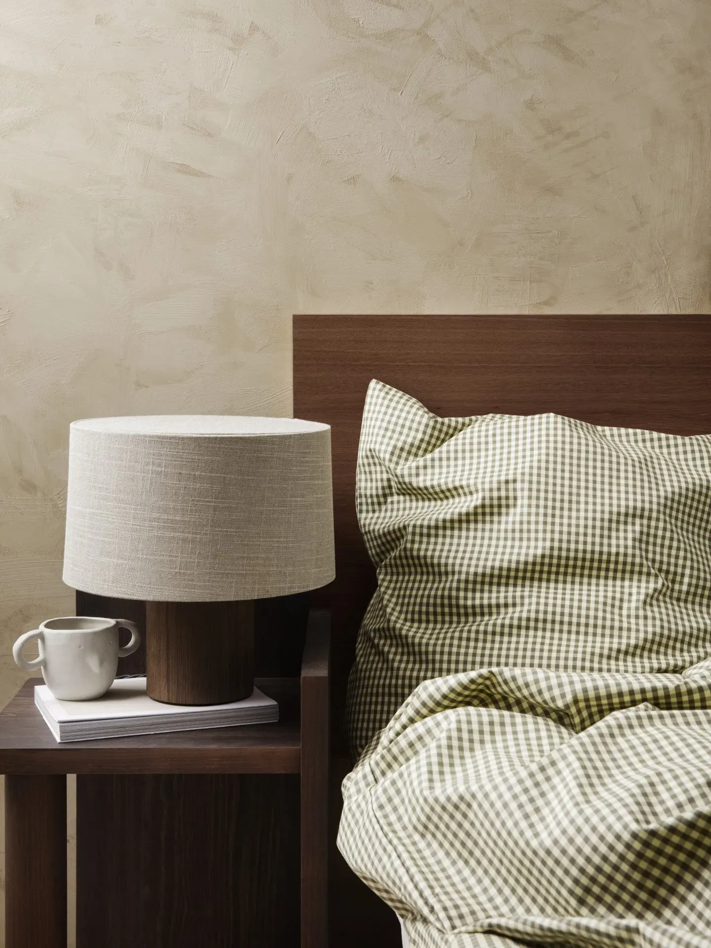 Post Table Lamp Base - Oak