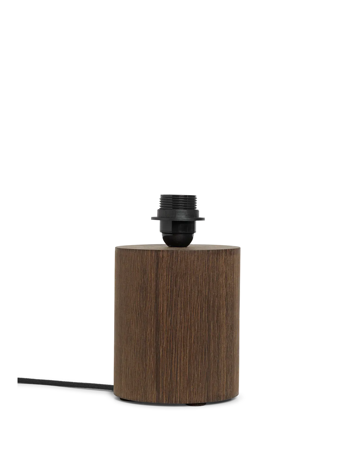 Post Table Lamp Base - Oak