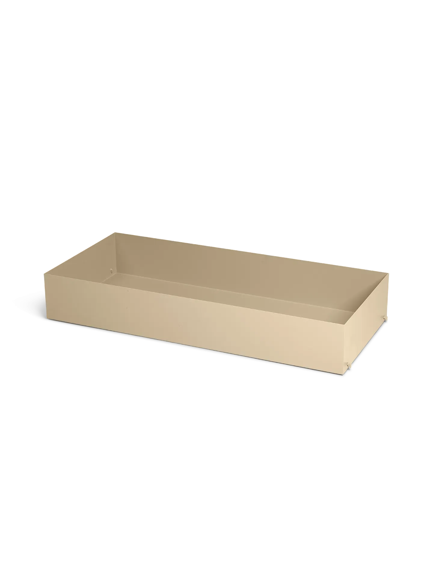 Punctual Shelf Box - Cashmere, Metal image