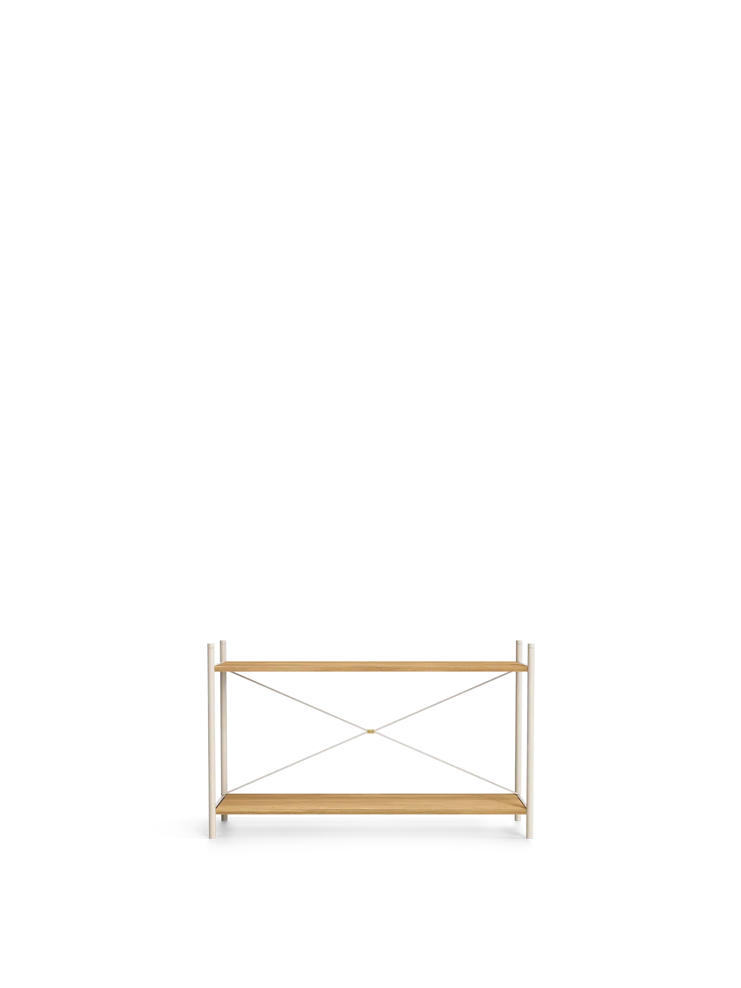 Punctual Wooden Shelf - Oak, Cashmere