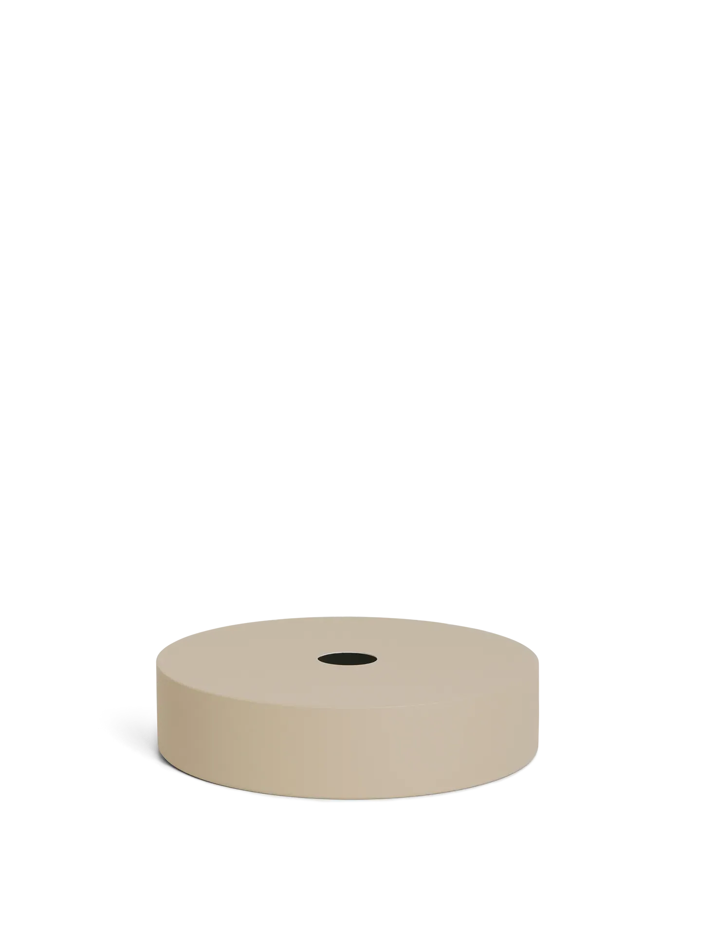 Record Drum Pendant Shade - Cashmere, Metal