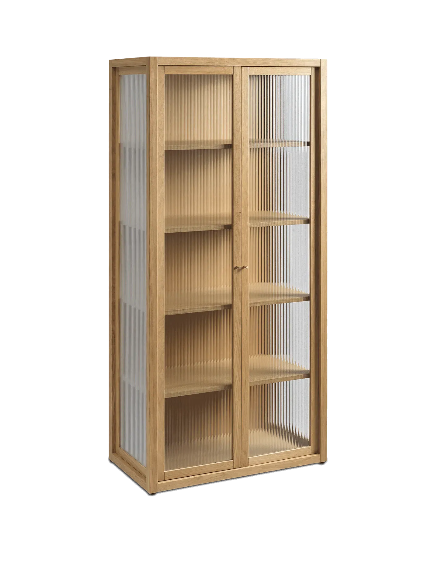 Reed Vitrine - Natural Oak