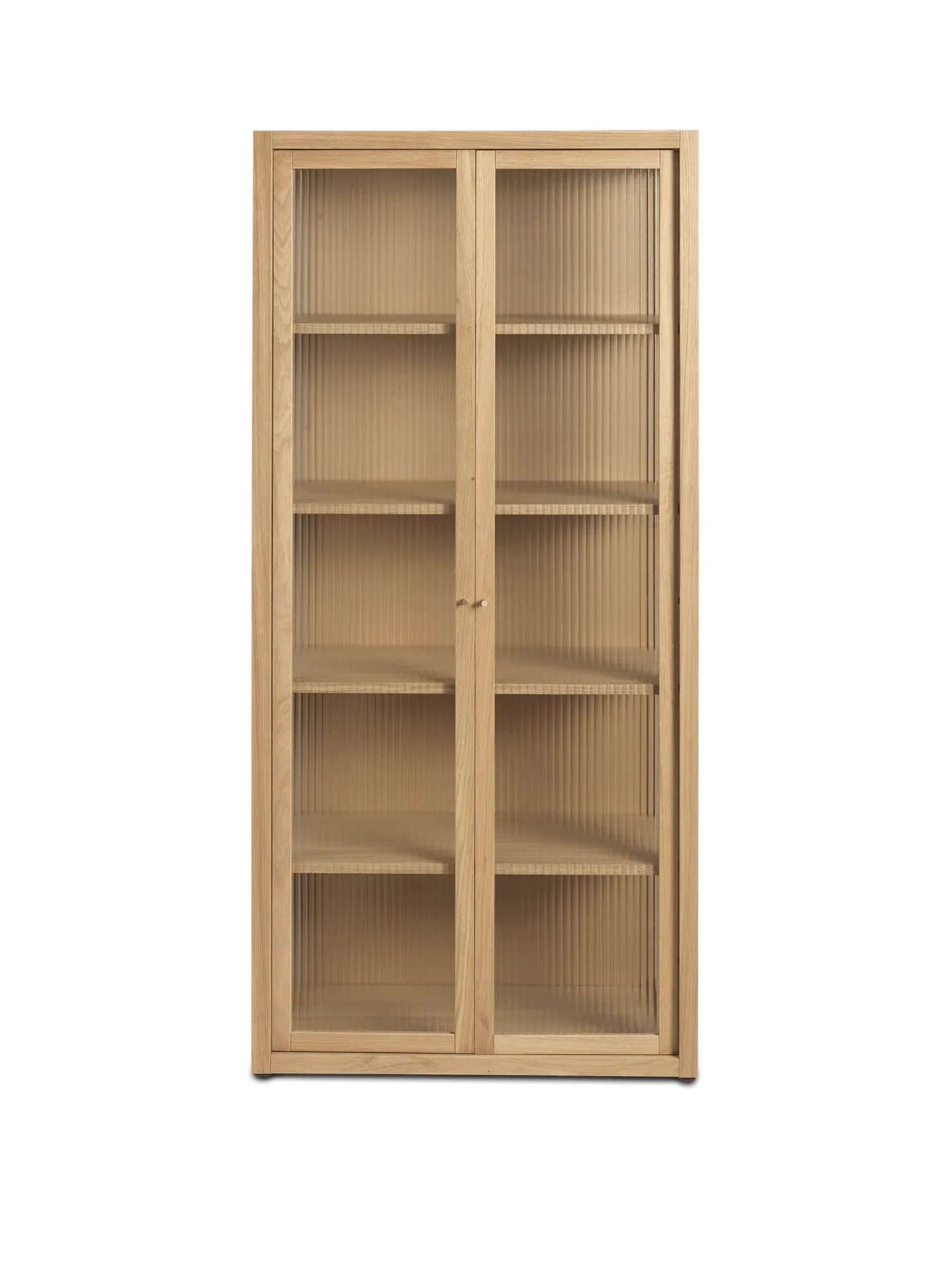 Reed Vitrine - Natural Oak image