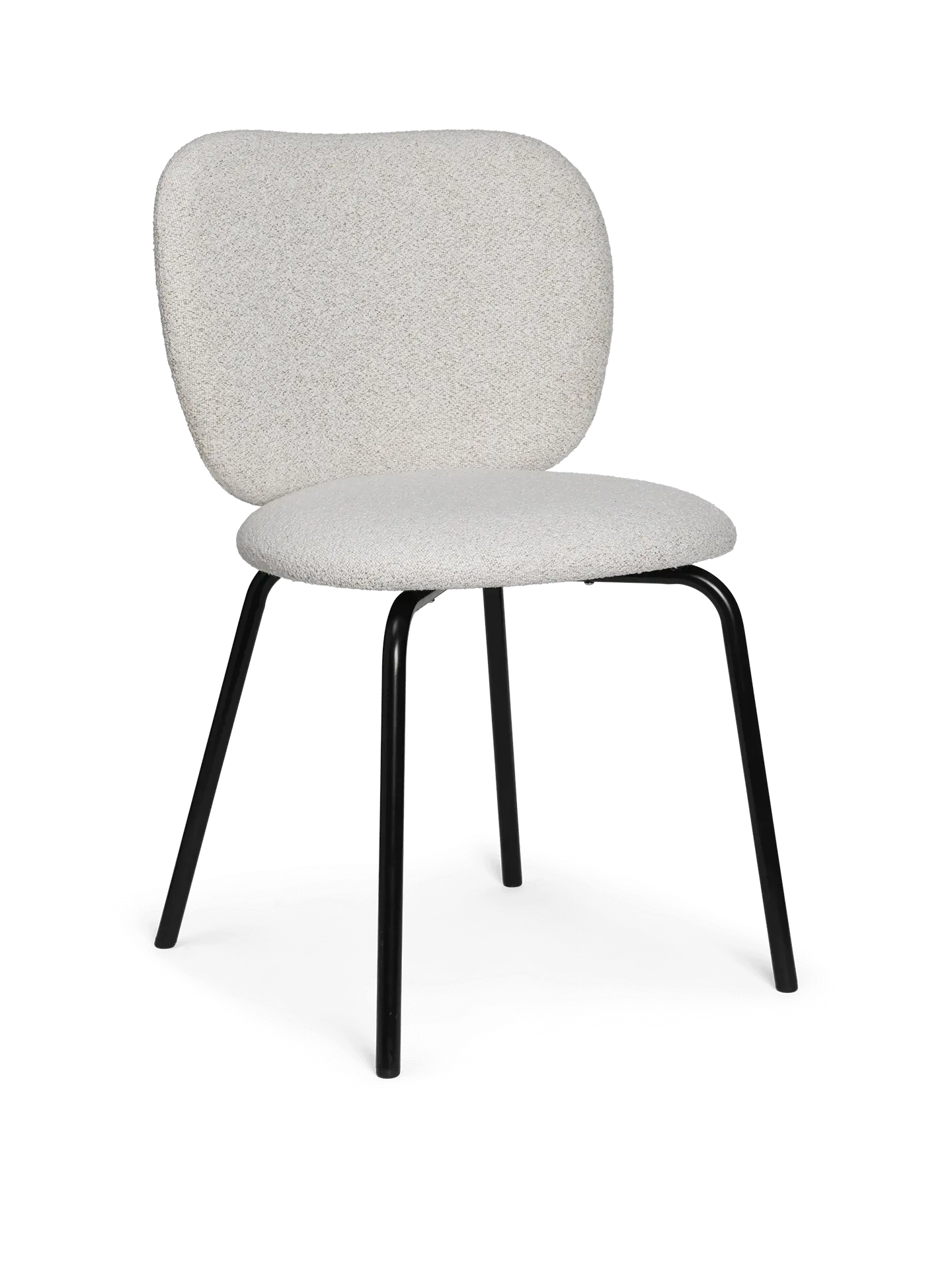 Rico Chair - Off-White, Bouclé