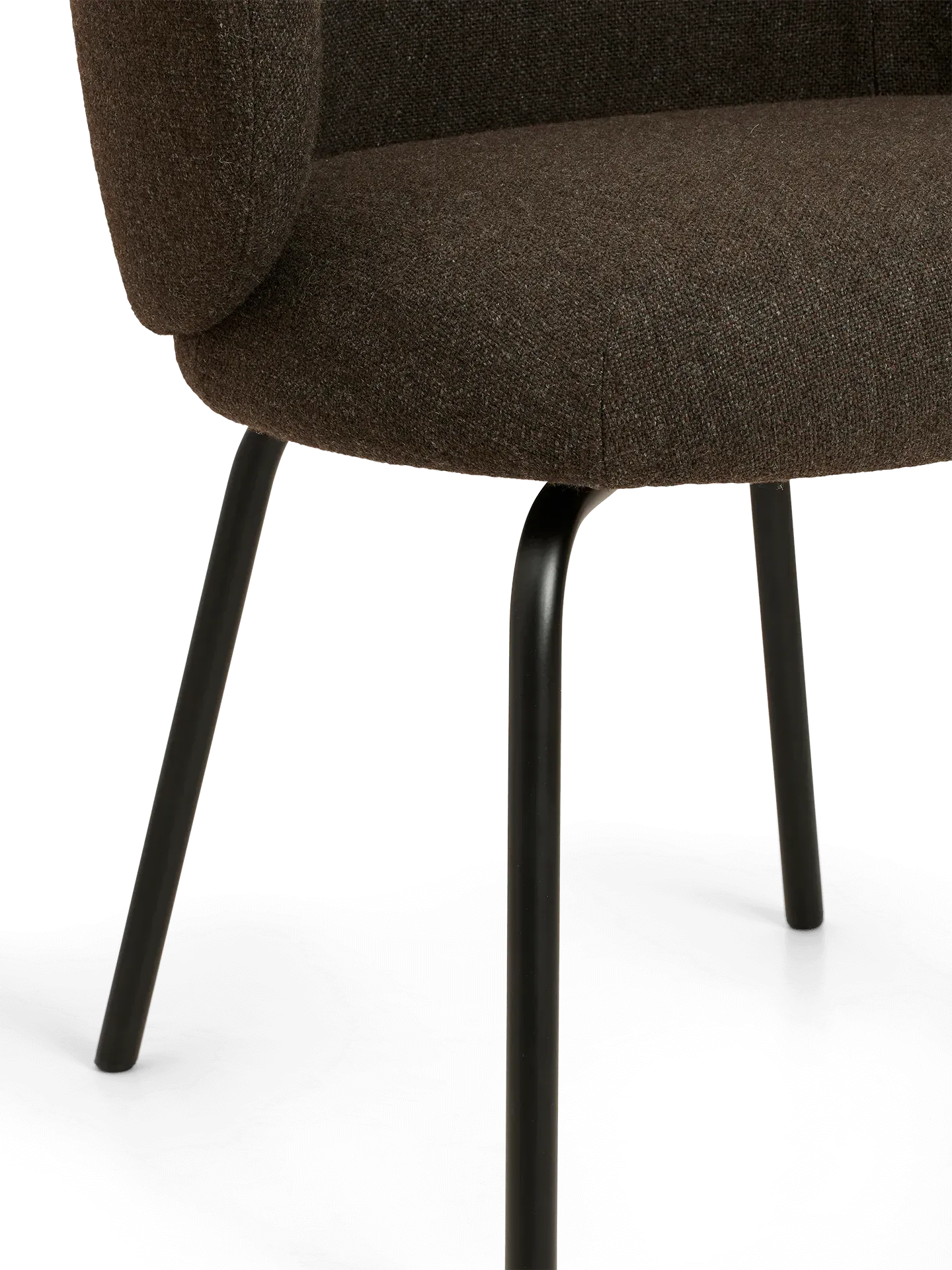 Rico Dining Chair - Dark Grey, Hallingdal