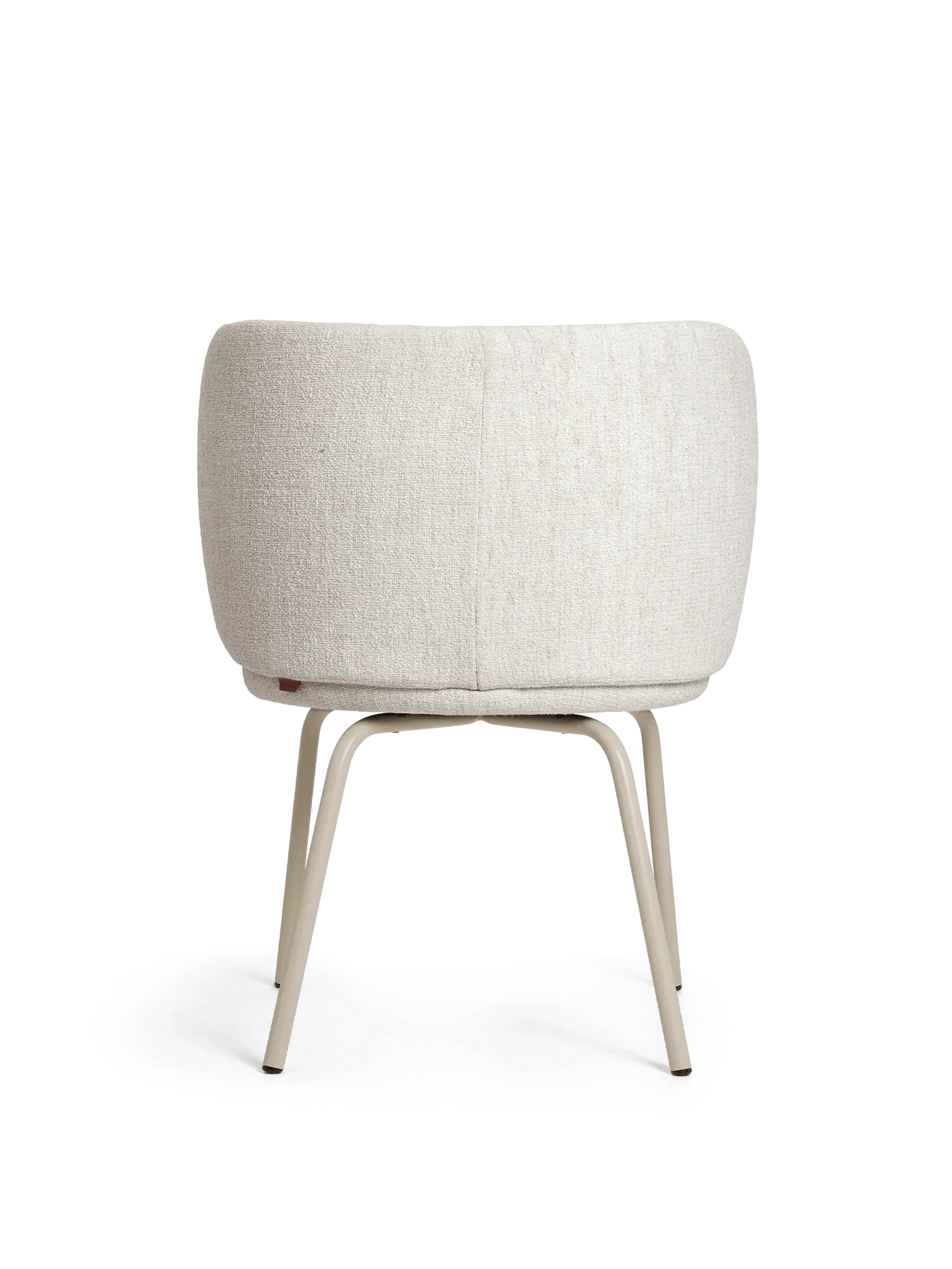 Rico Dining Chair - Off-White, Bouclé