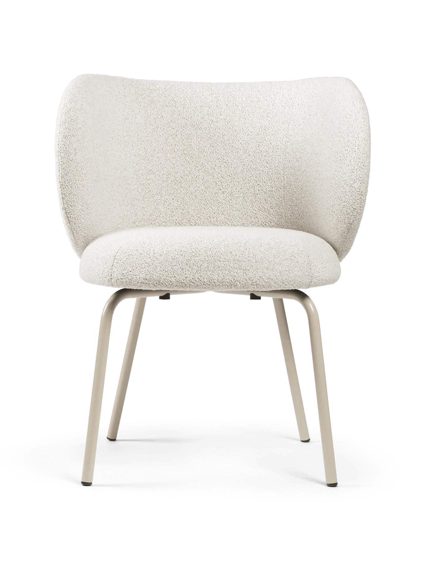 Rico Dining Chair - Off-White, Soft Bouclé image