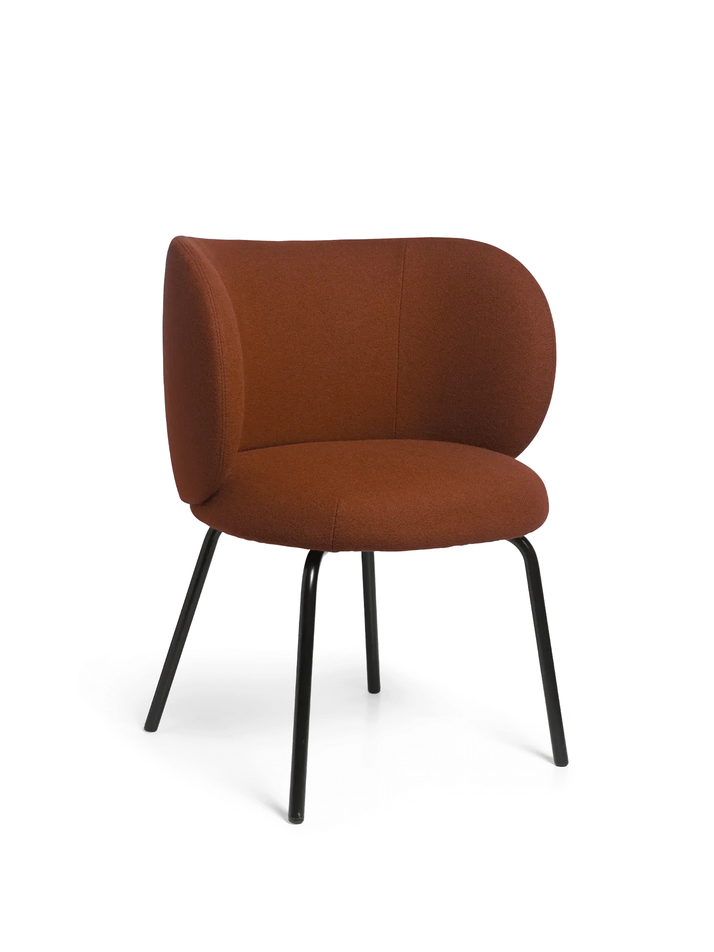 Rico Dining Chair - Red Brown, Tonus