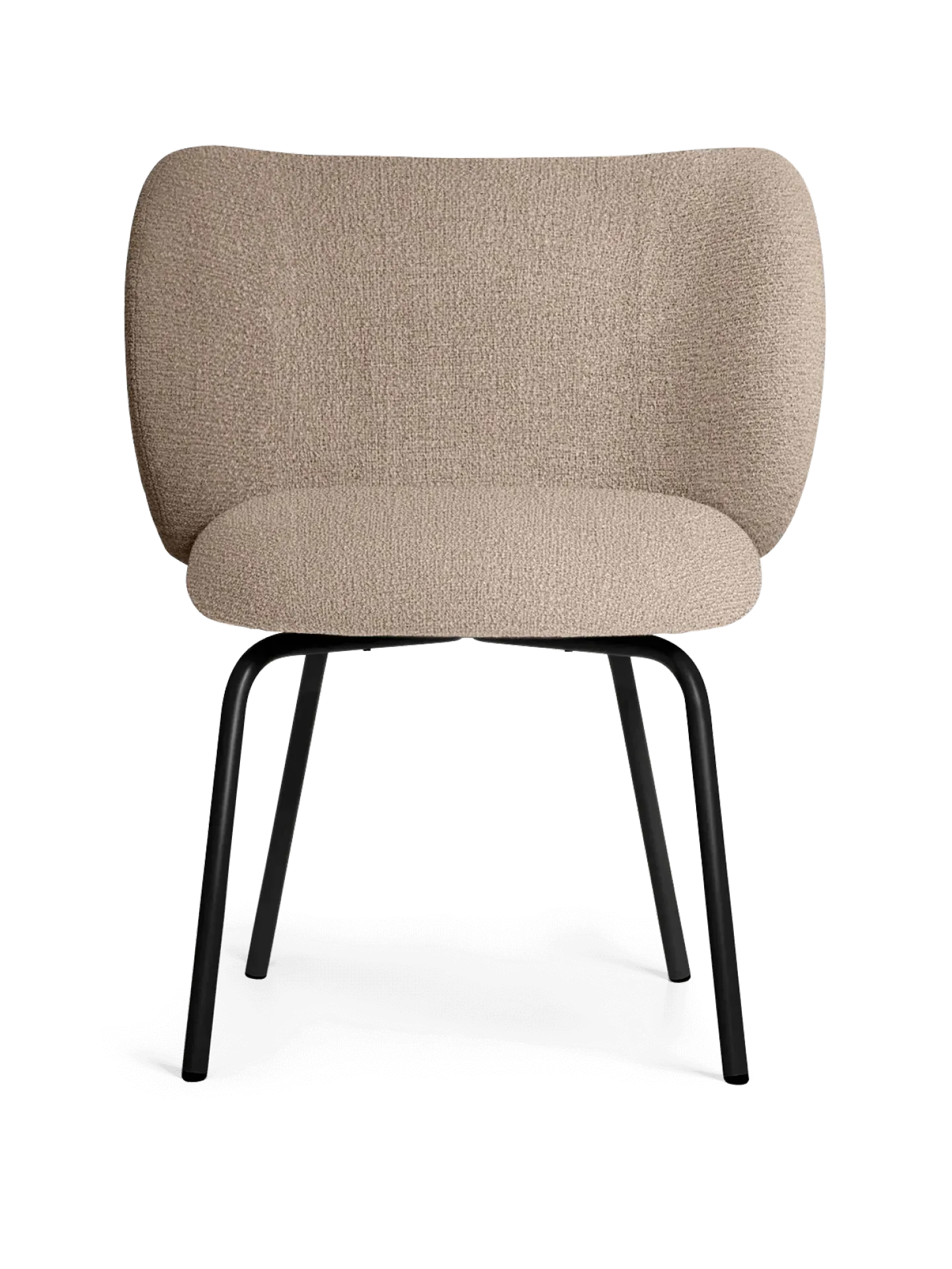 Rico Dining Chair - Sand, Bouclé