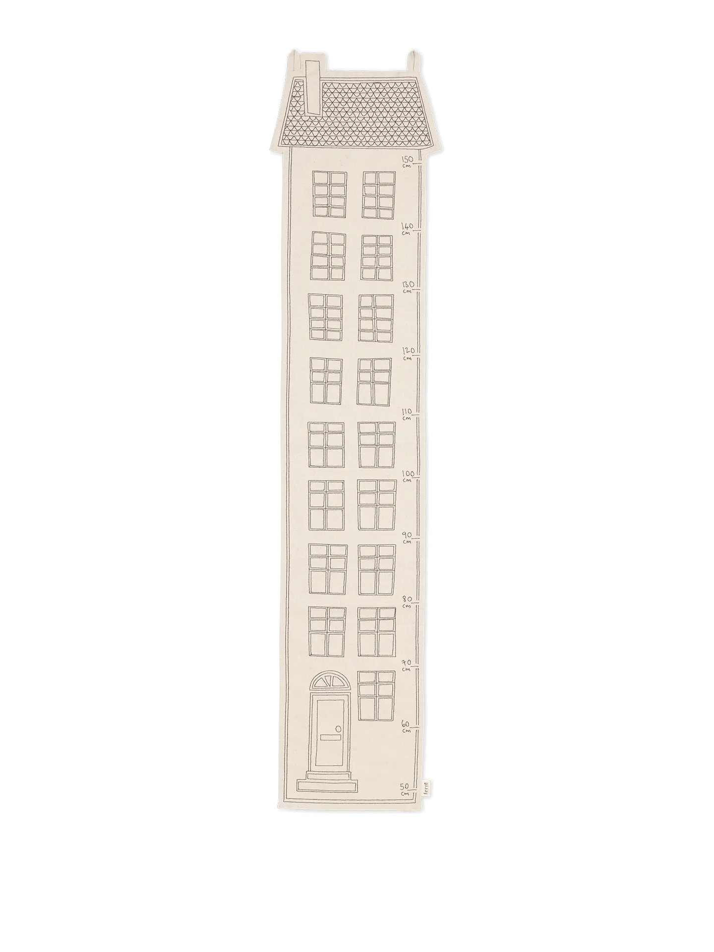 Abode Growth Chart - Off-White, Organic Cotton product