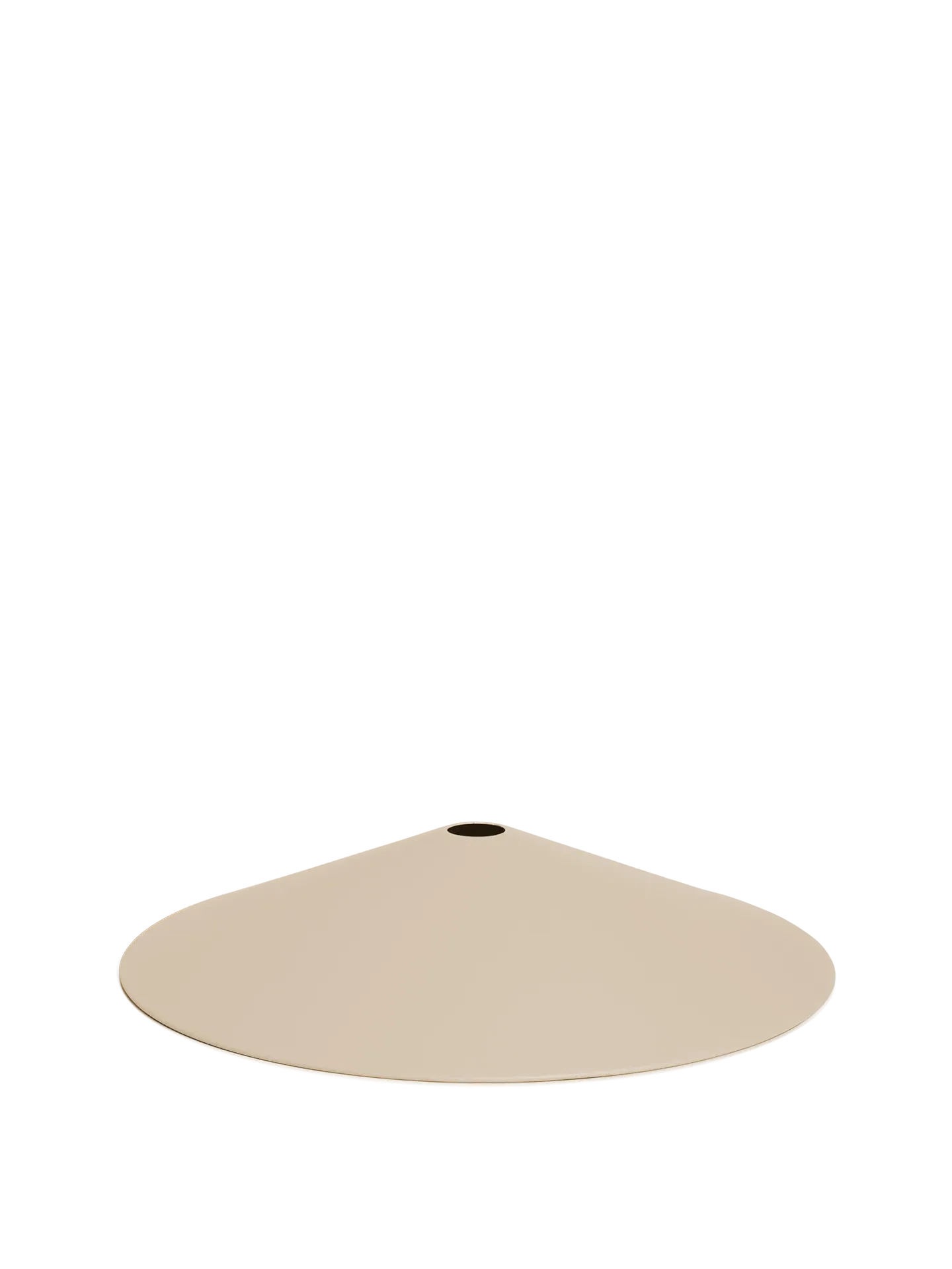 Angle Shade Pendant Lampshade - Cashmere, Powder Coated Metal product