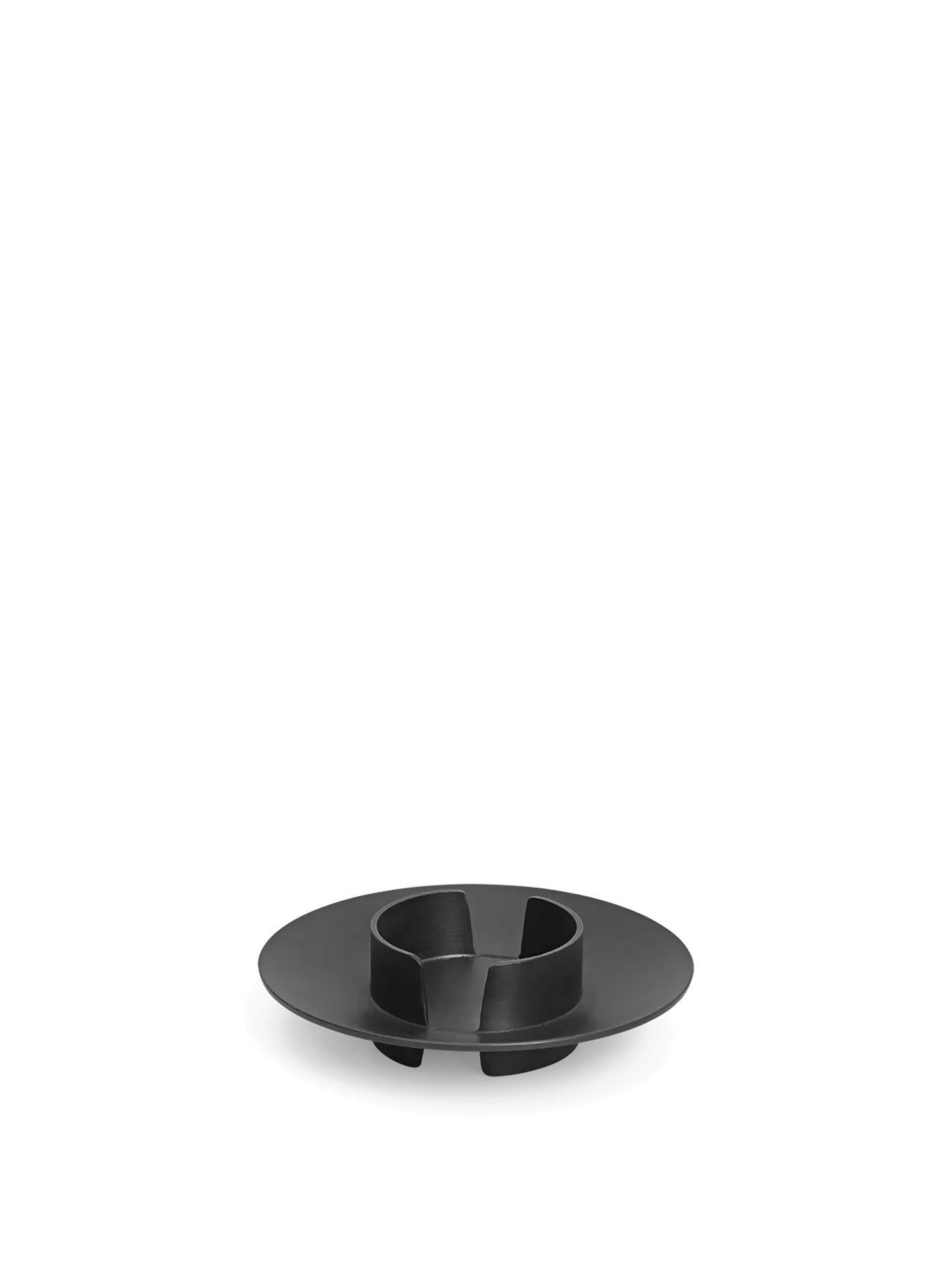 Block Candle Holder - Black Brass product