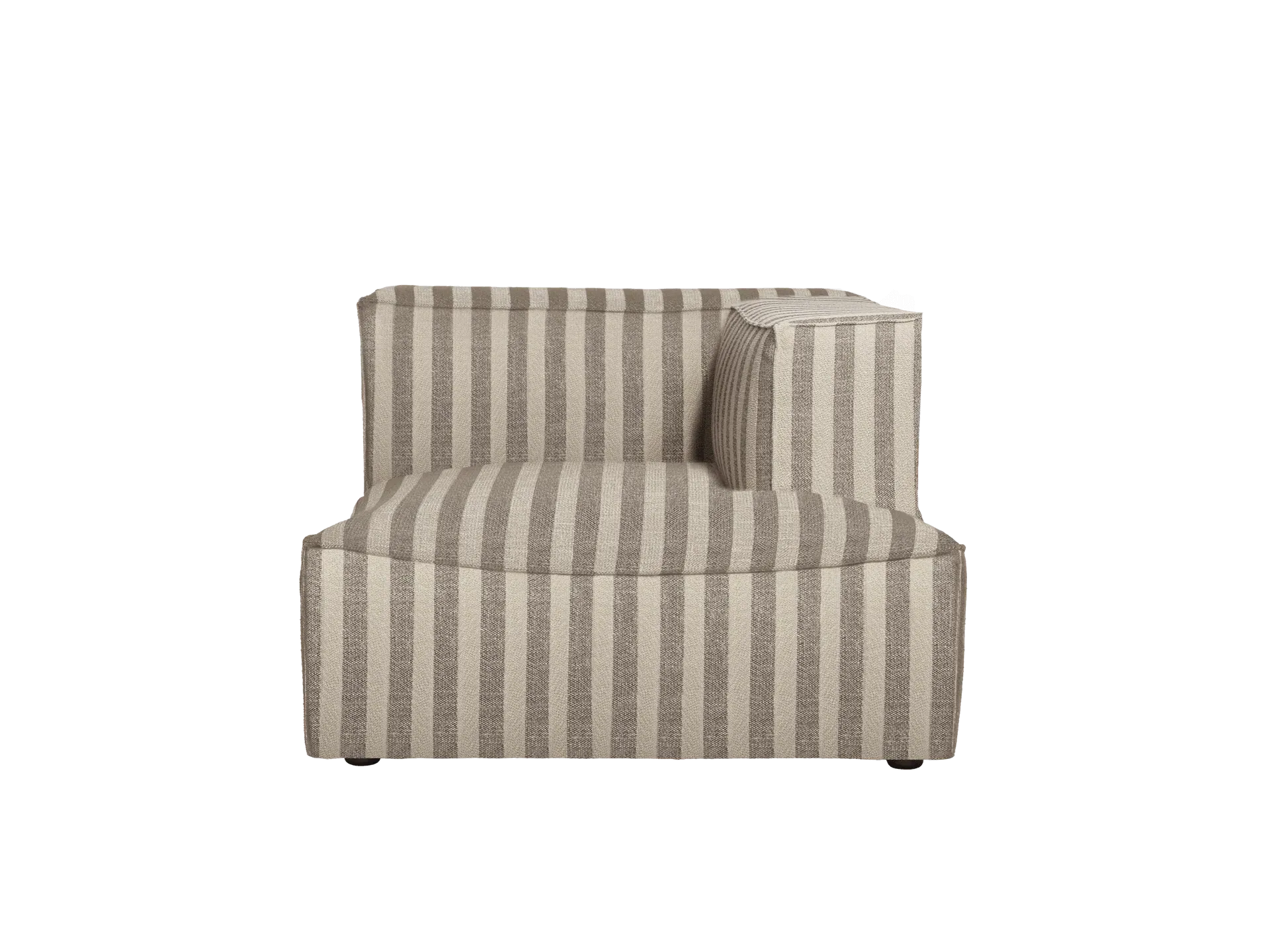 Catena L-Shaped Chaise Longue Sofa - Sand, Louisiana Fabric product