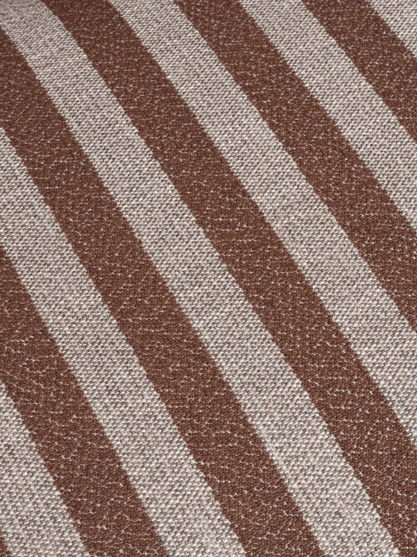 Catena Louisiana Square Pouf - Sand/Chocolate alternate view