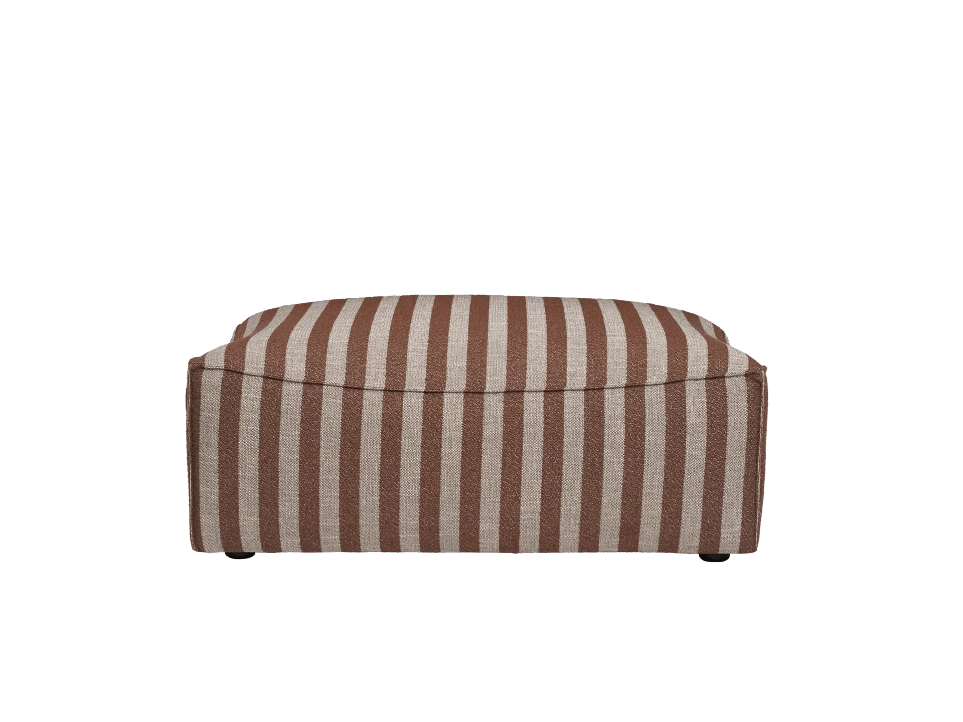 Catena Rectangular Pouf L501 - Sand/Chocolate, Louisiana product