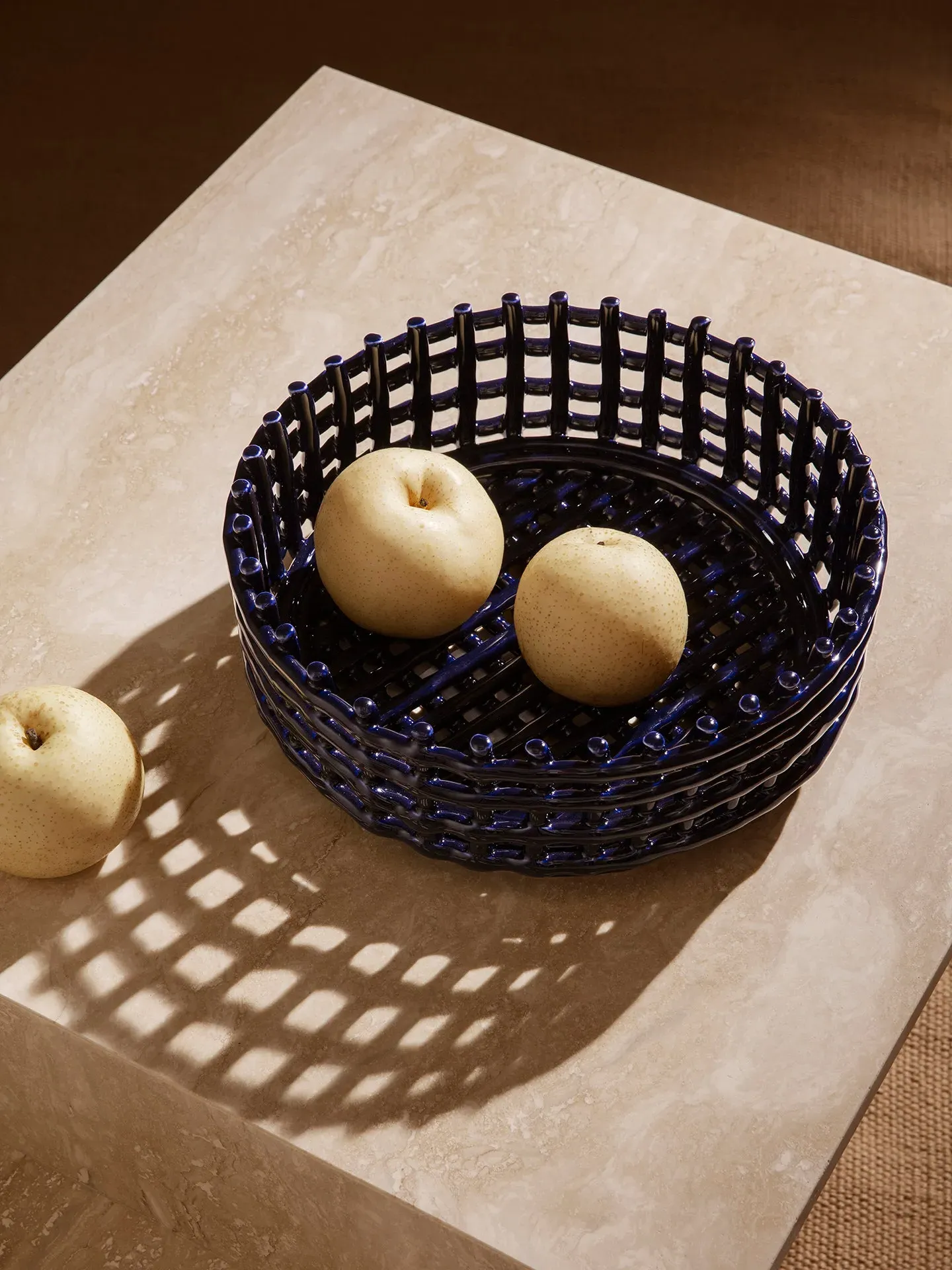 Ceramic Centrepiece - Blue alternate view