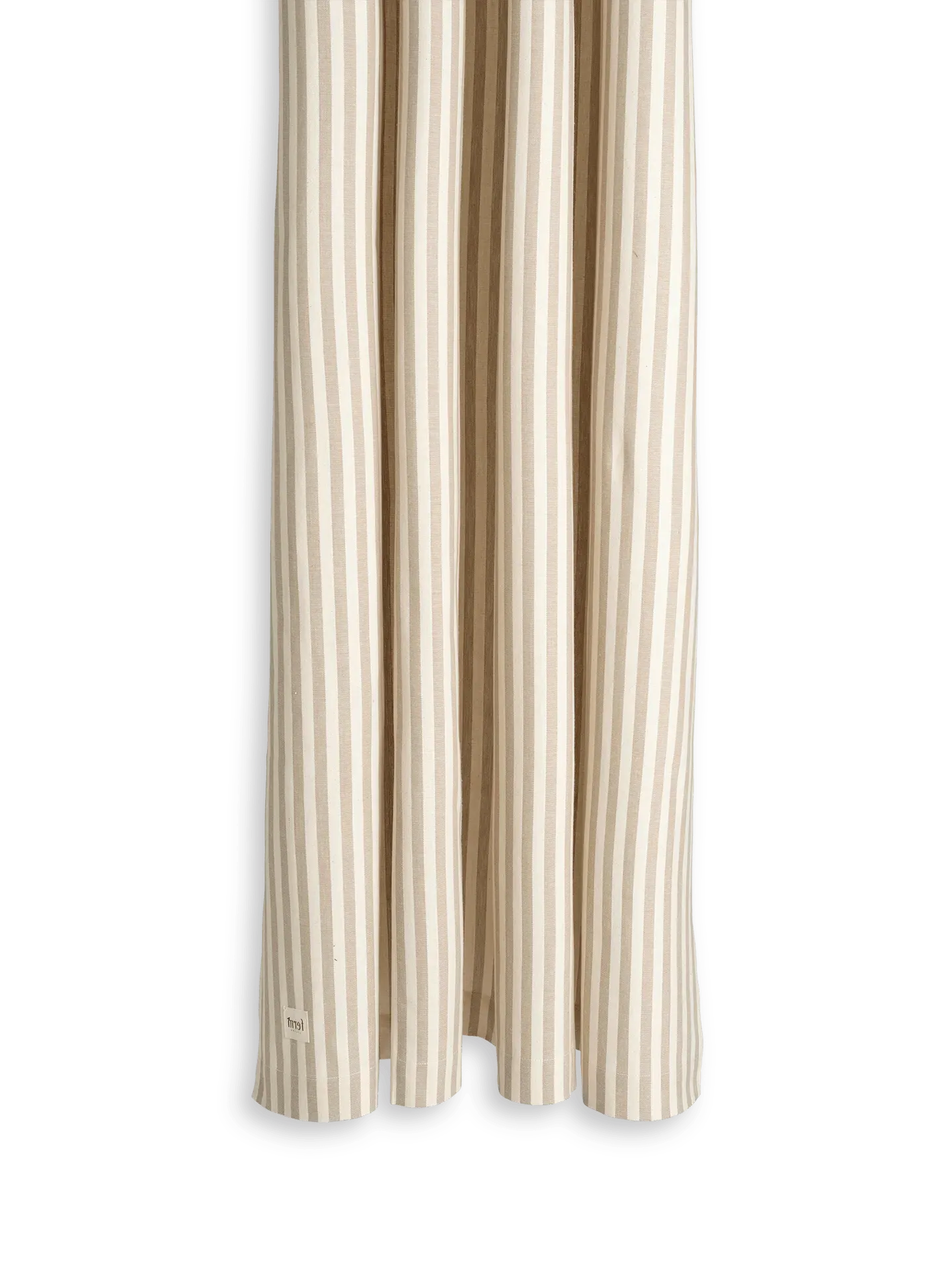Chambray Shower Curtain - Sand/Off-White, Organic Cotton product
