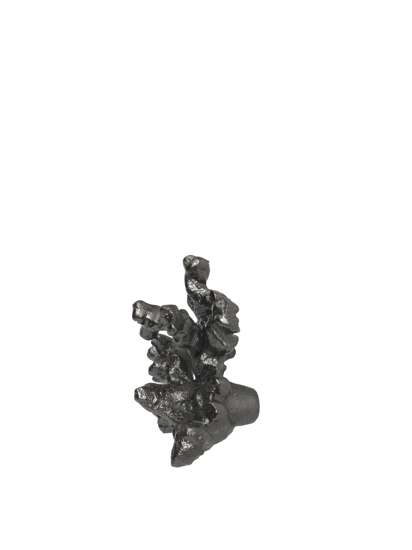 Comber Coral Branch Hook - Blackened Aluminium alternate view