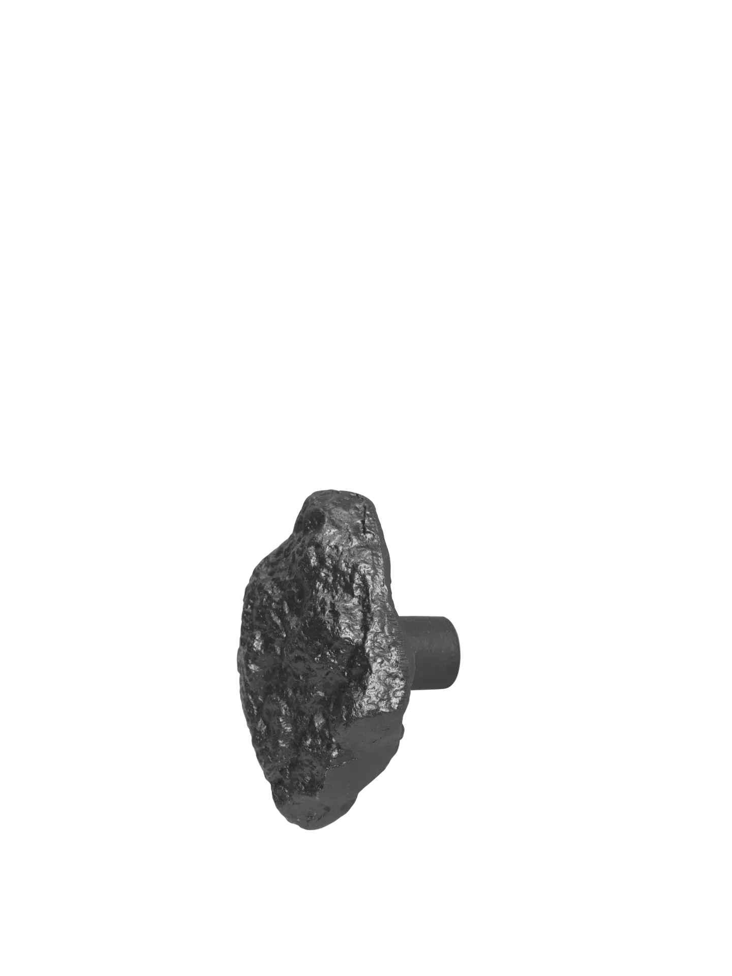 Comber Rock Small Wall Hook - Blackened Aluminium alternate view