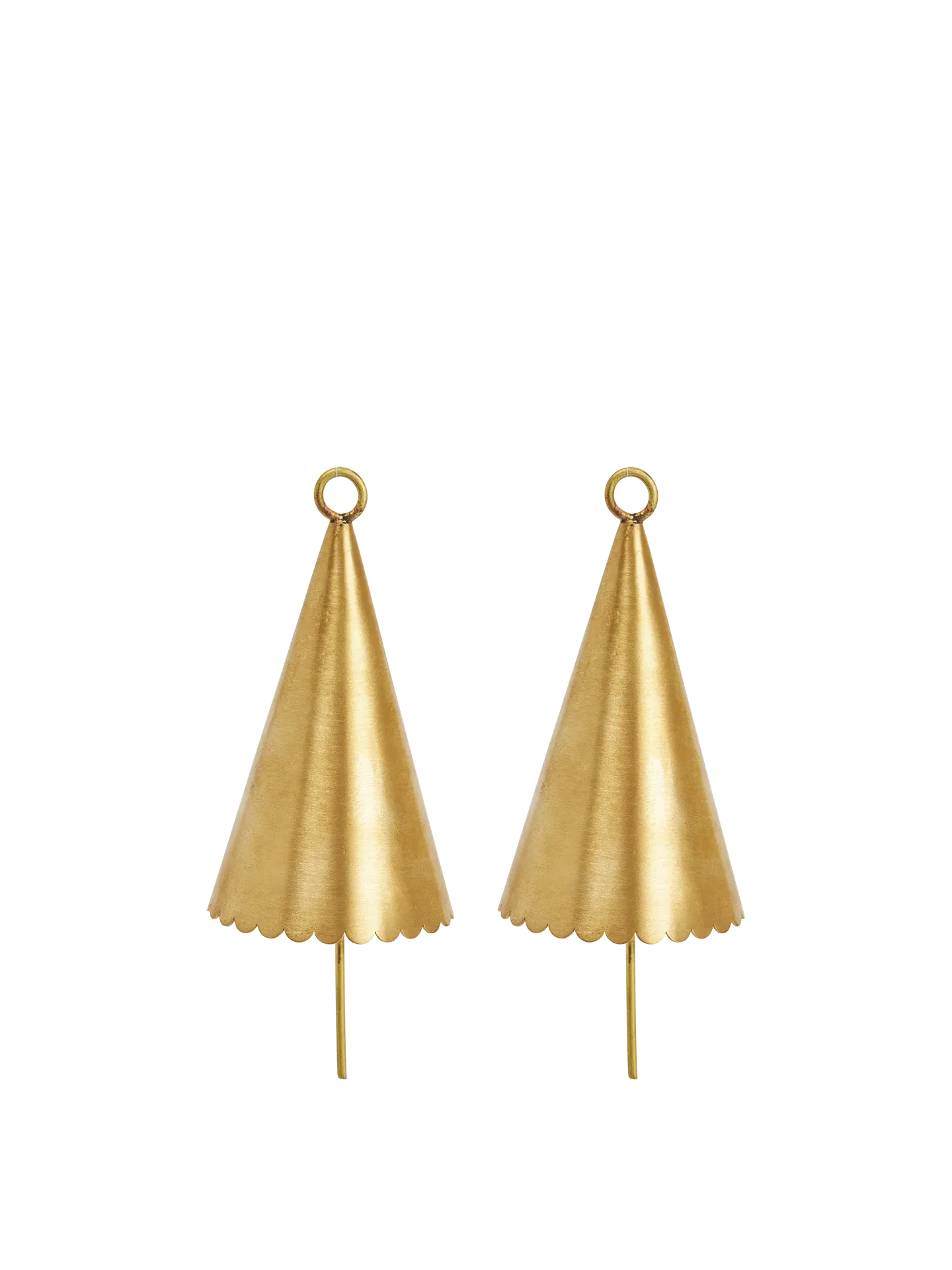 Cone Bell Set of 2 - Brass product