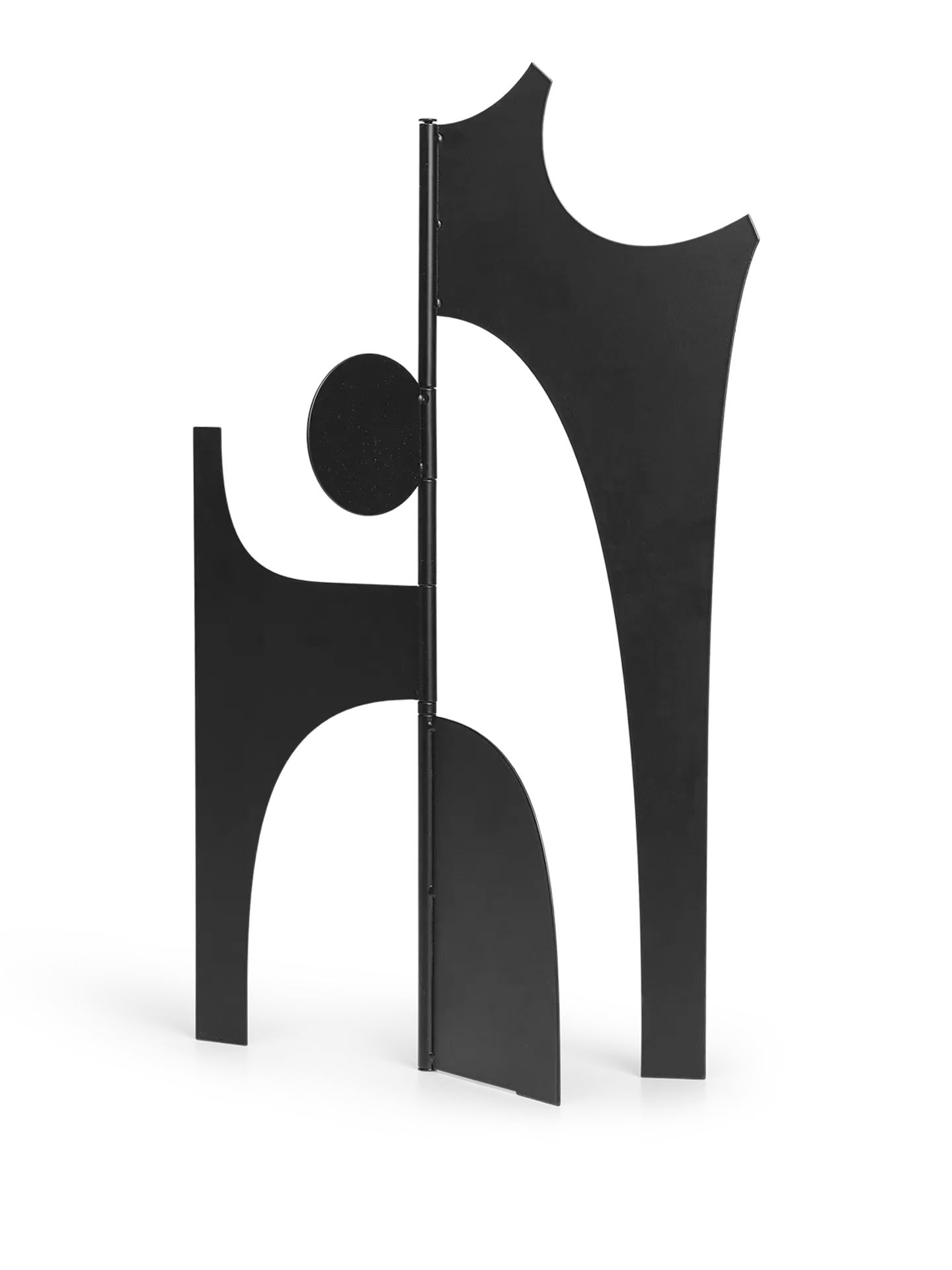 Contour Decorative Iron Sculpture - Black product