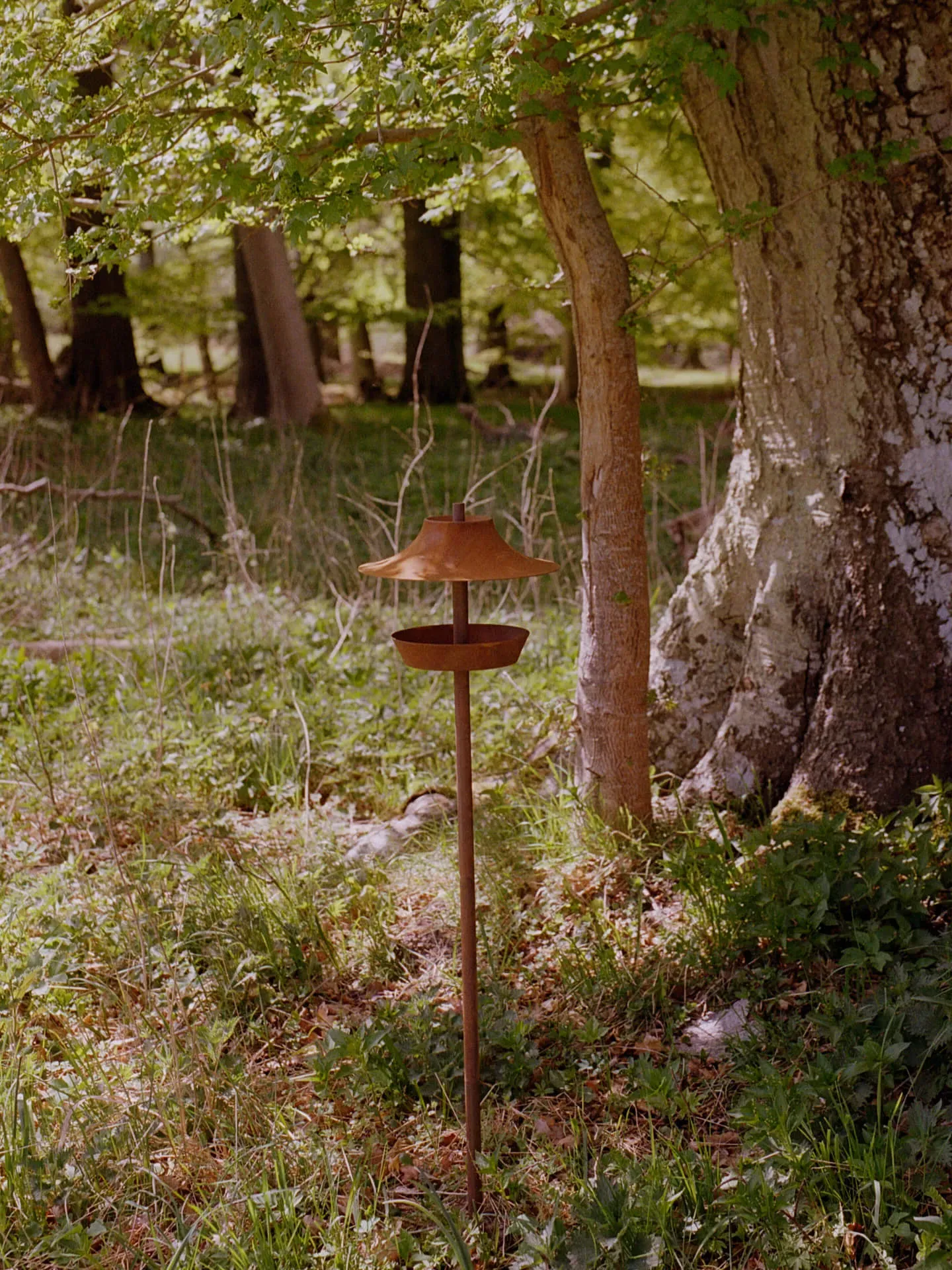 Cortivo Bird Feeder - Rust, Corten Steel alternate view