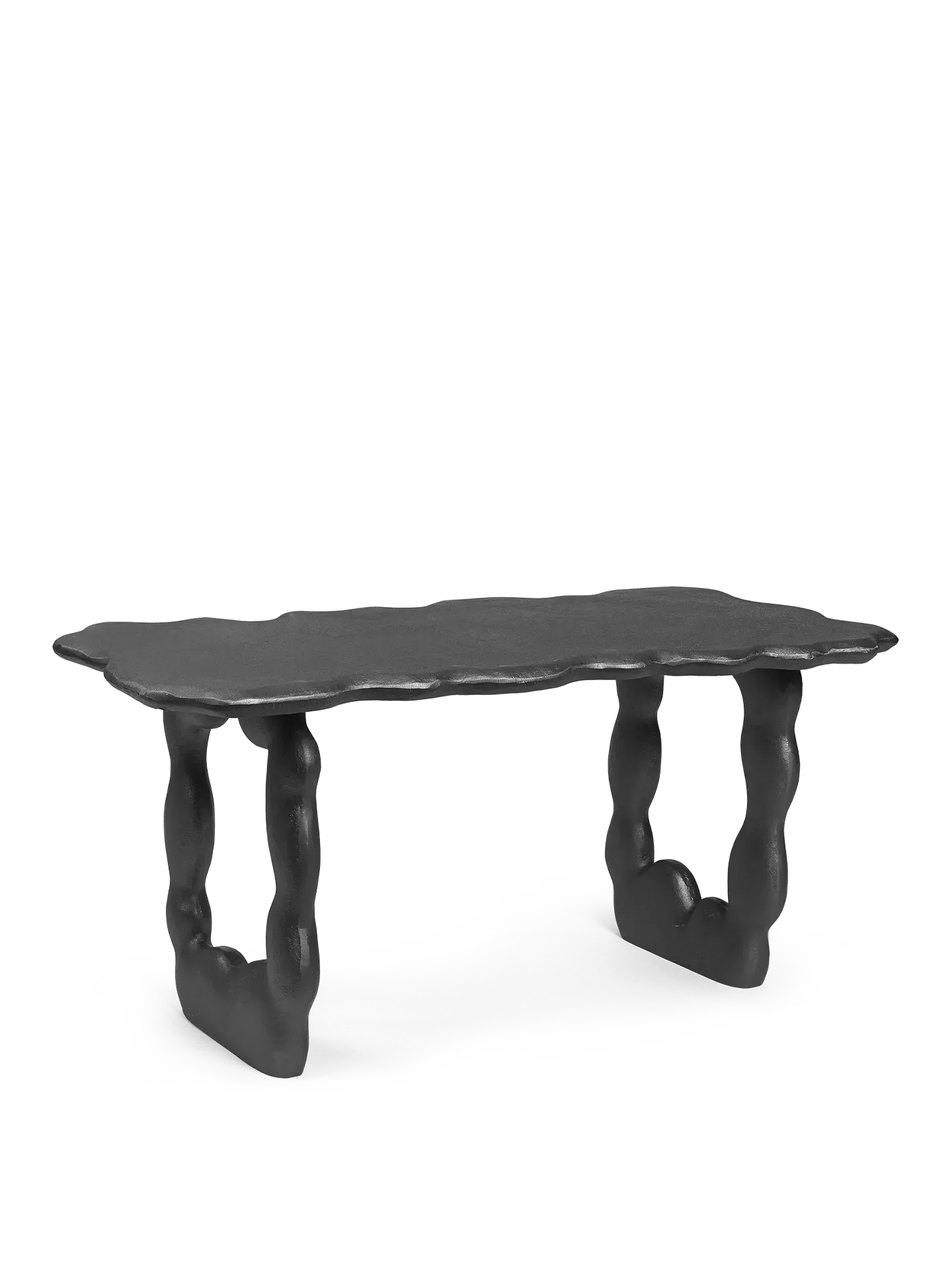 Dal Piece Sculptural Object - Black, Recycled Aluminium product