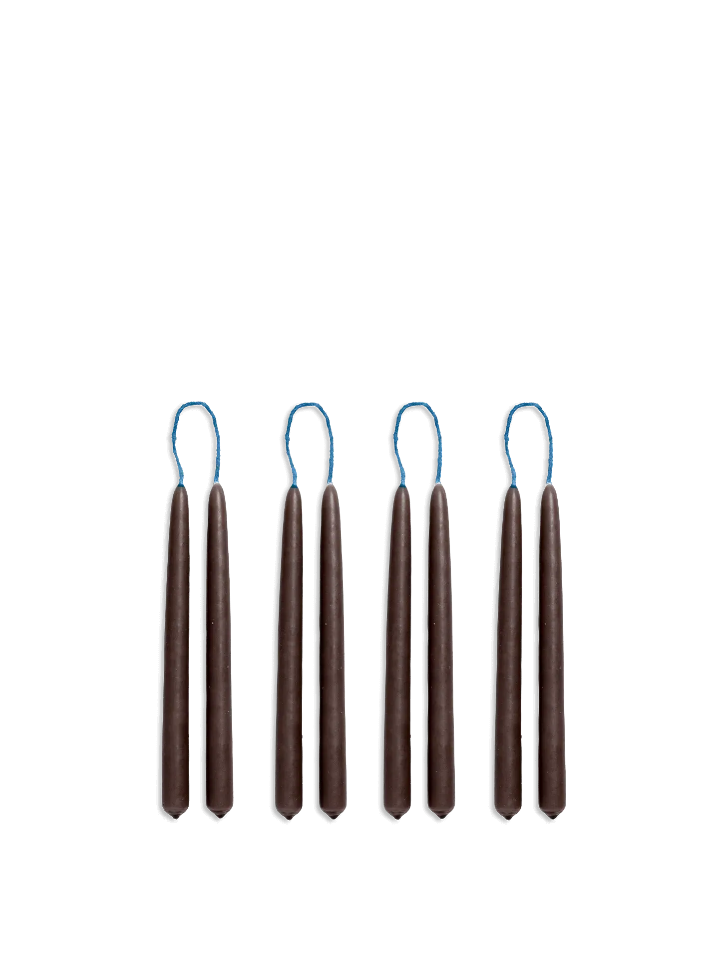 Dipped Candles Set of 8 - Brown product