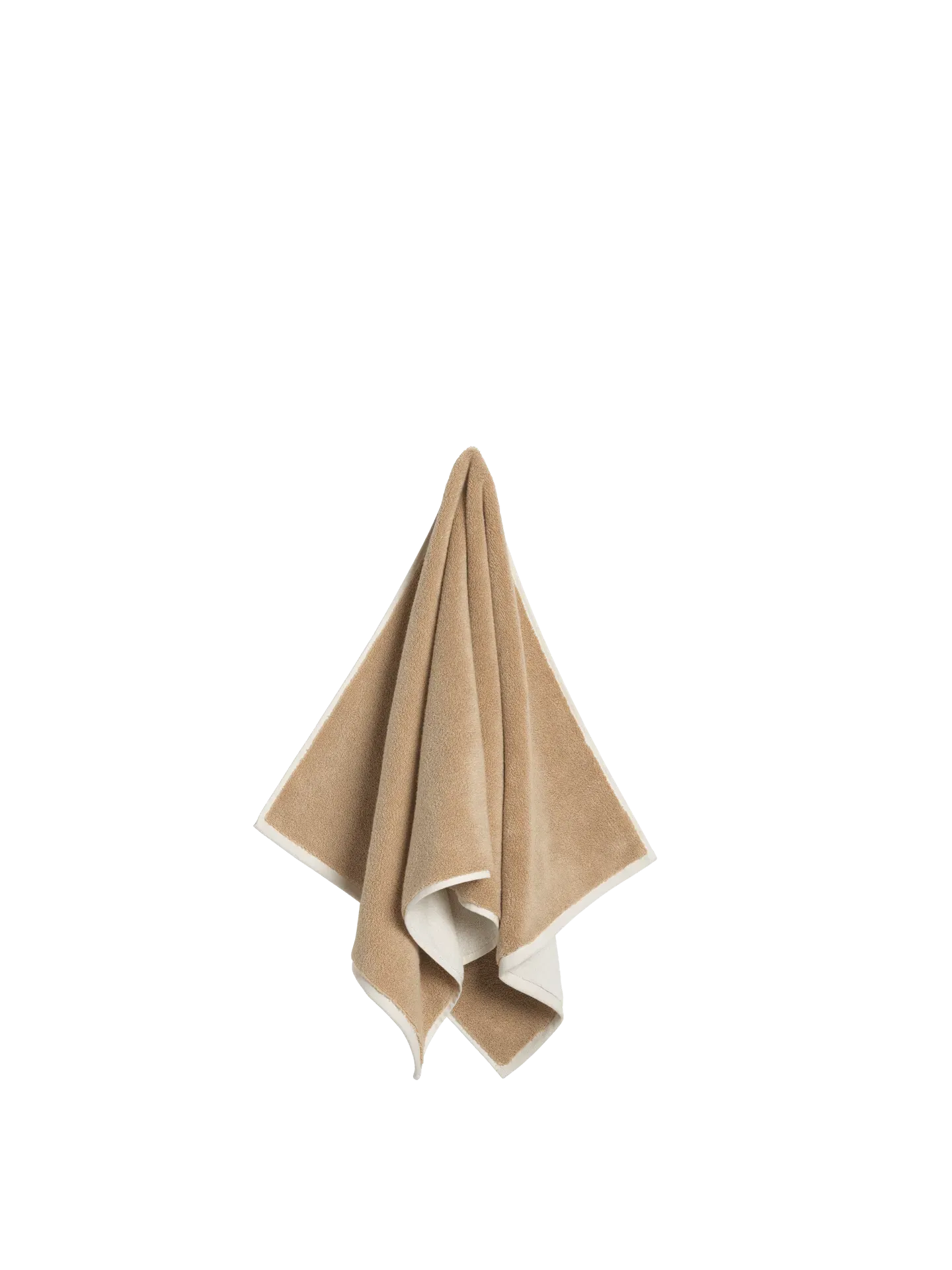 Ekko Hand Towel - Cashmere/Off-White, Organic Cotton product